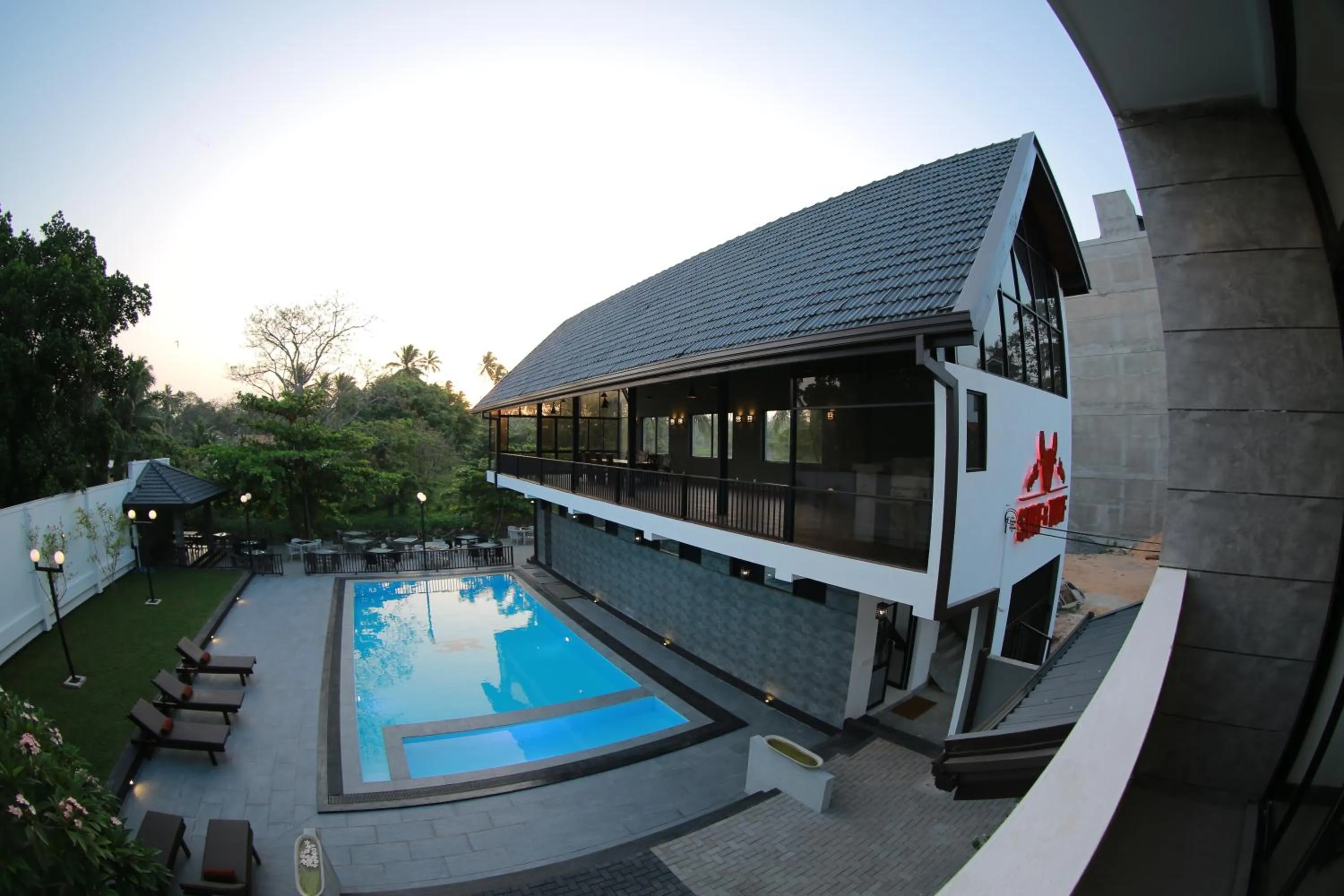 Bird's eye view in 3R Resort