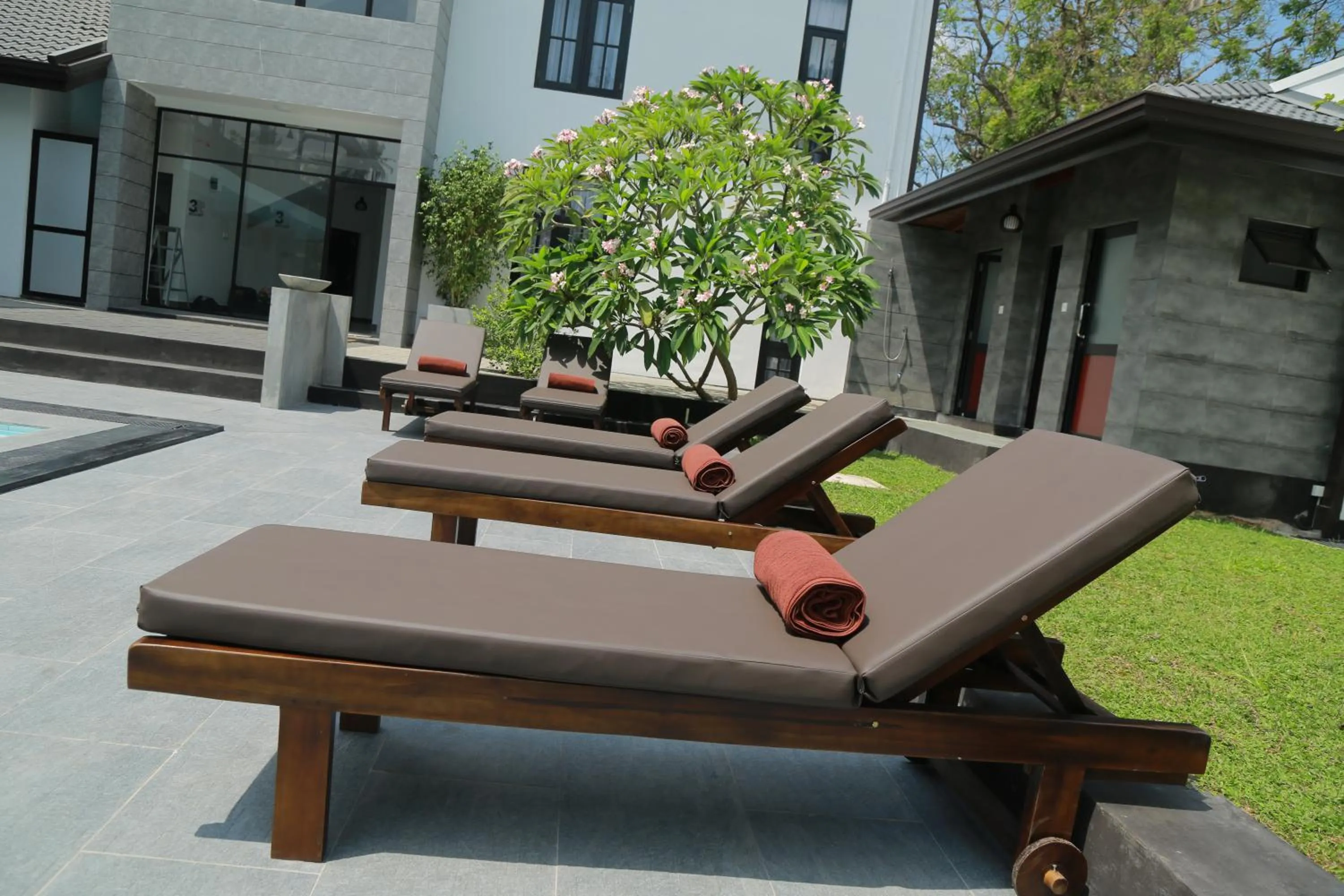 Pool view in 3R Resort