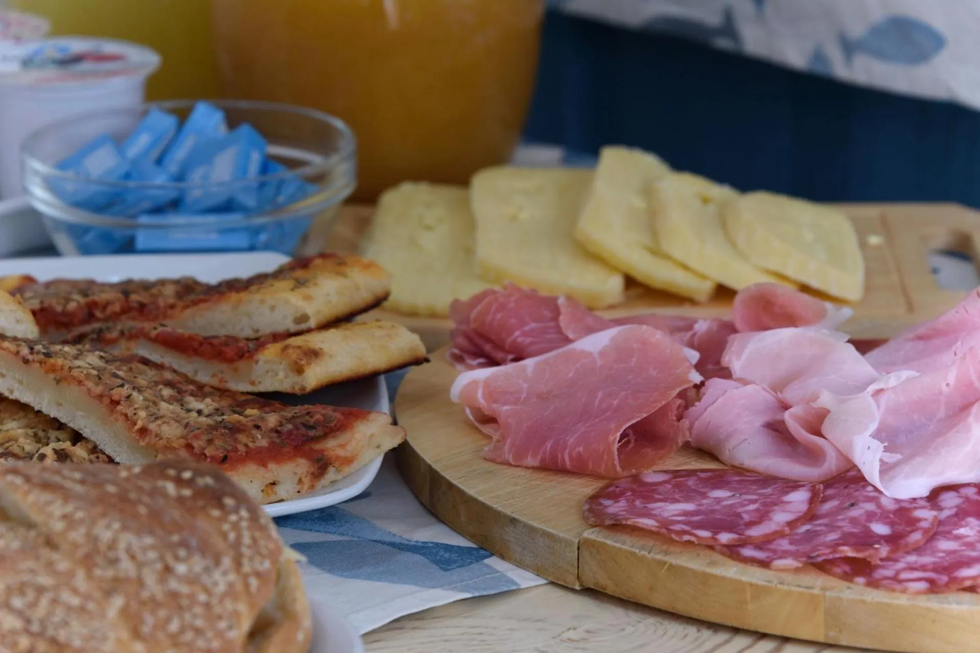 Breakfast in La Meridiana Hotel
