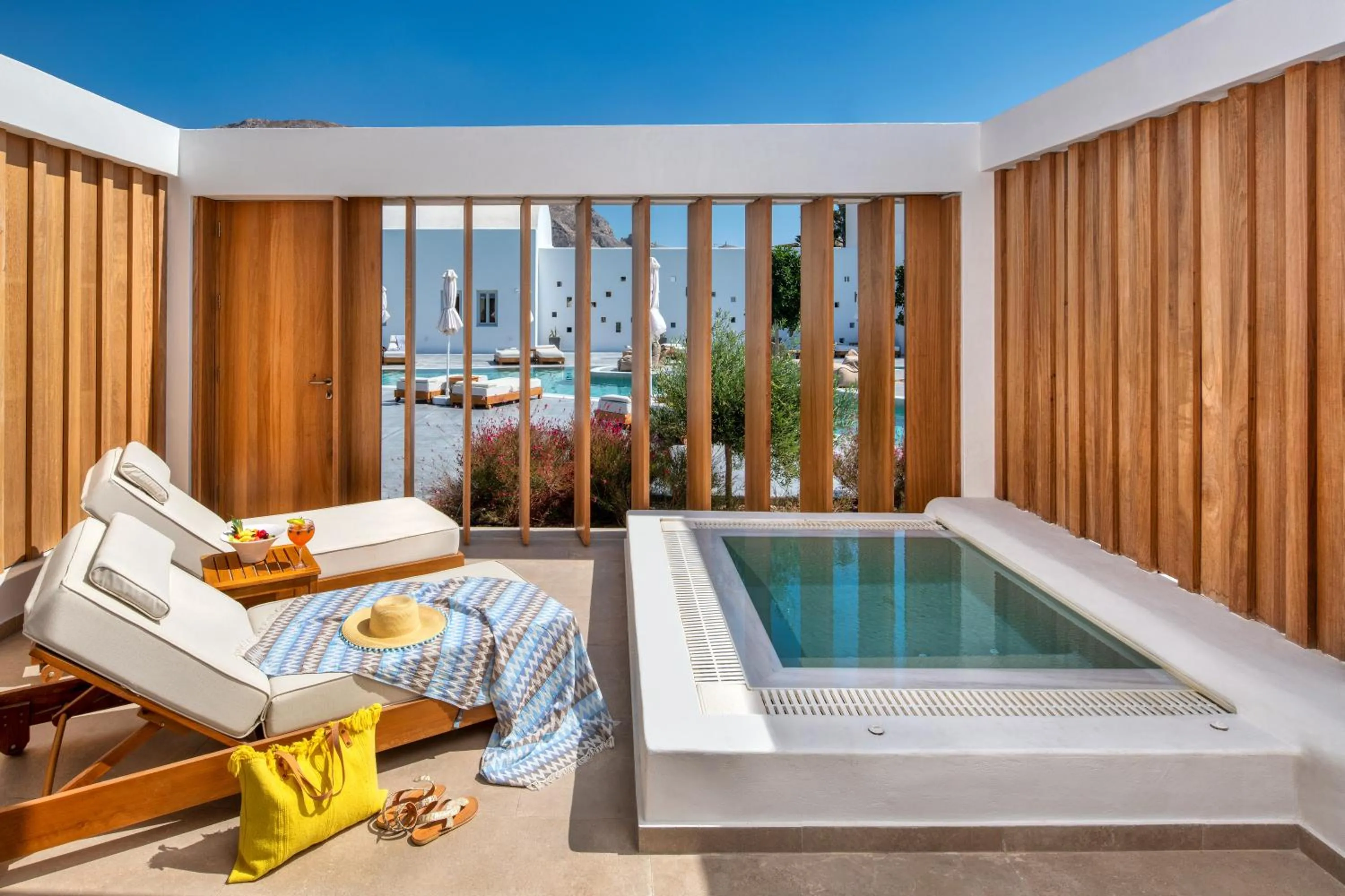 Balcony/Terrace in Meltemi Blu - Adults Only