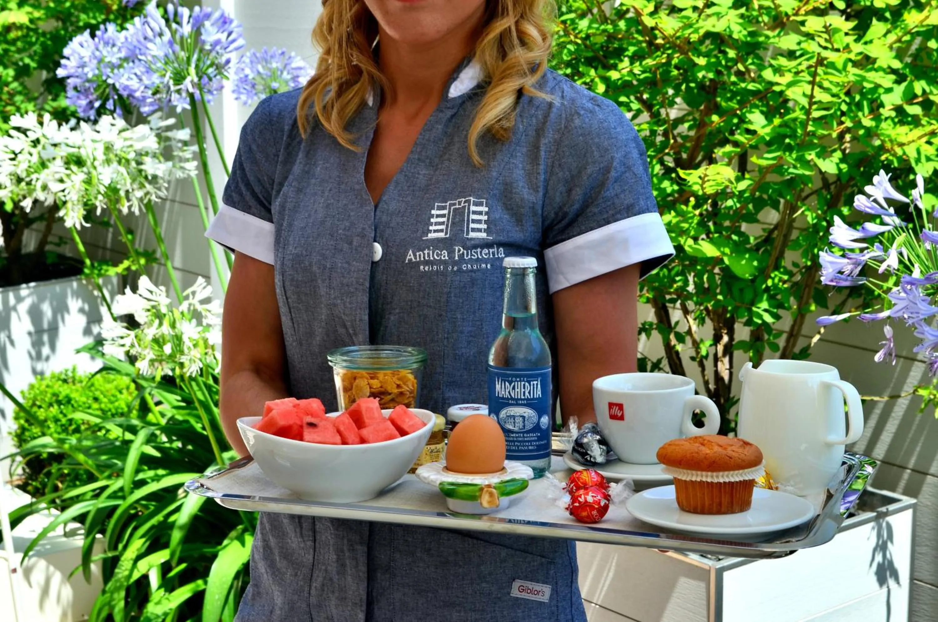 Garden in Antica Pusterla Relais de Charme