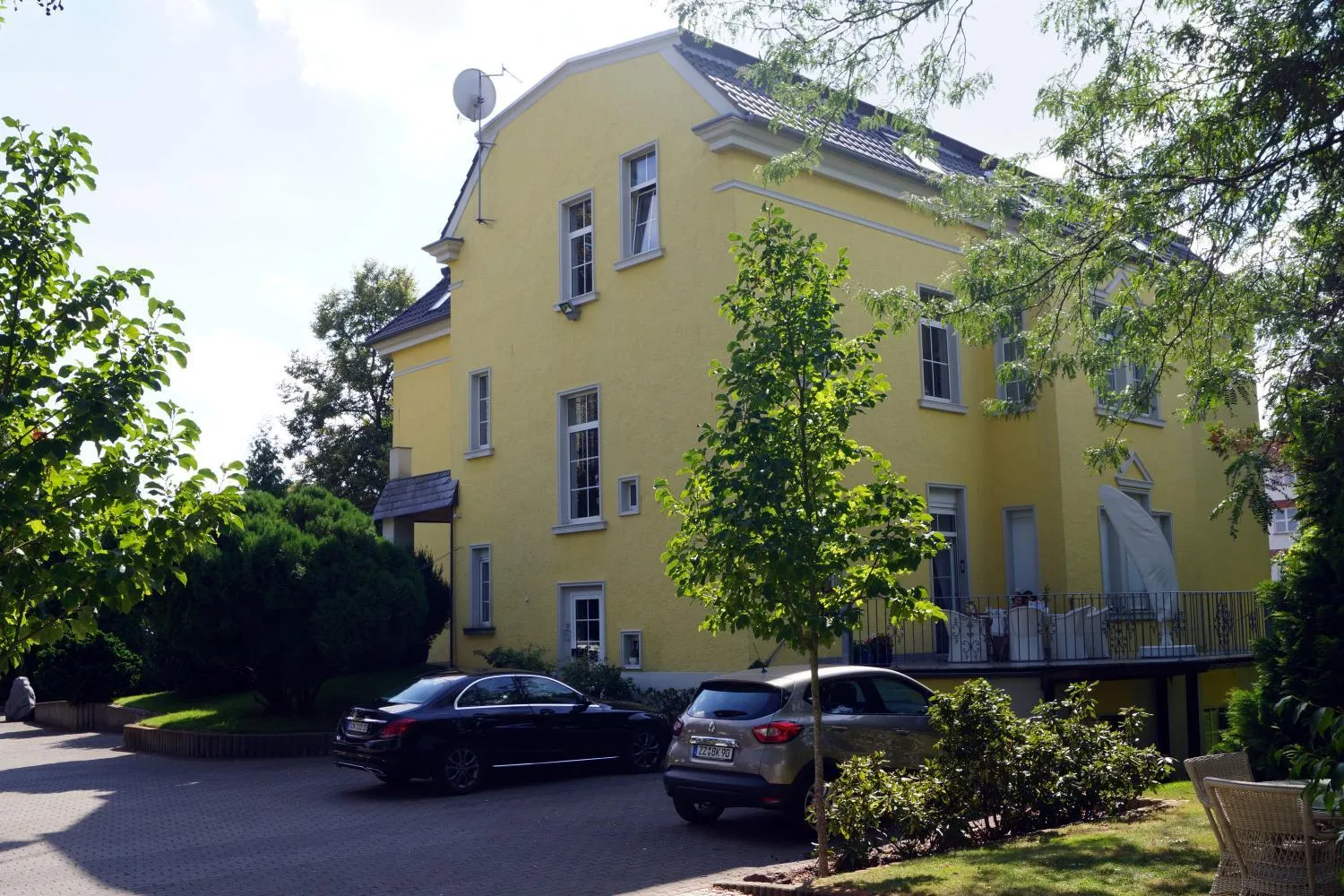 Facade/entrance in Hotel Villa Wittstock