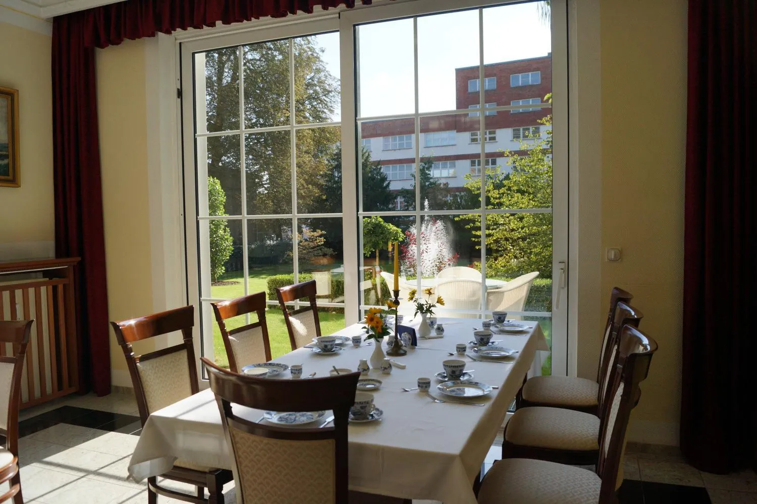 Dining area in Hotel Villa Wittstock