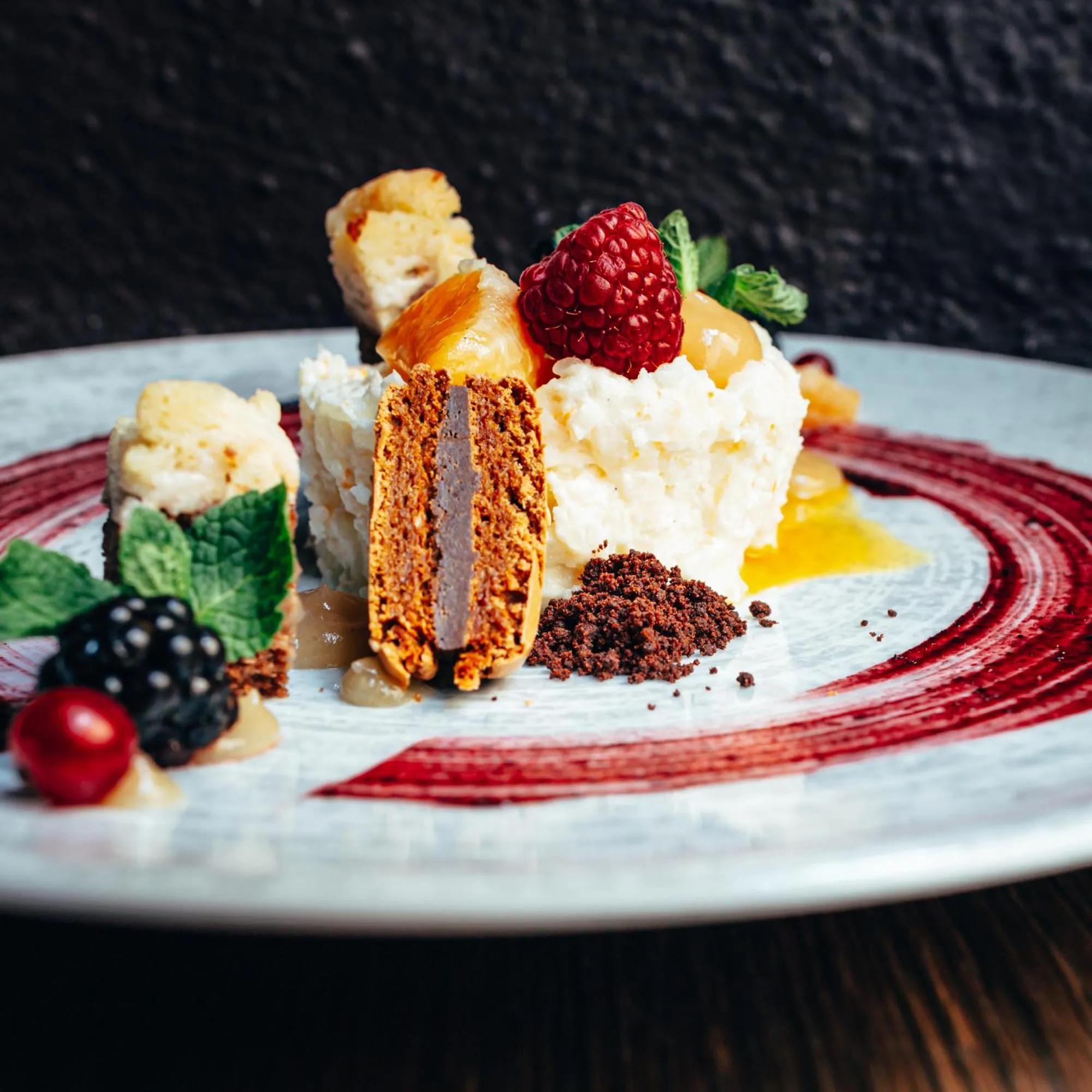 Food and drinks in Romantik Hotel Walhalla