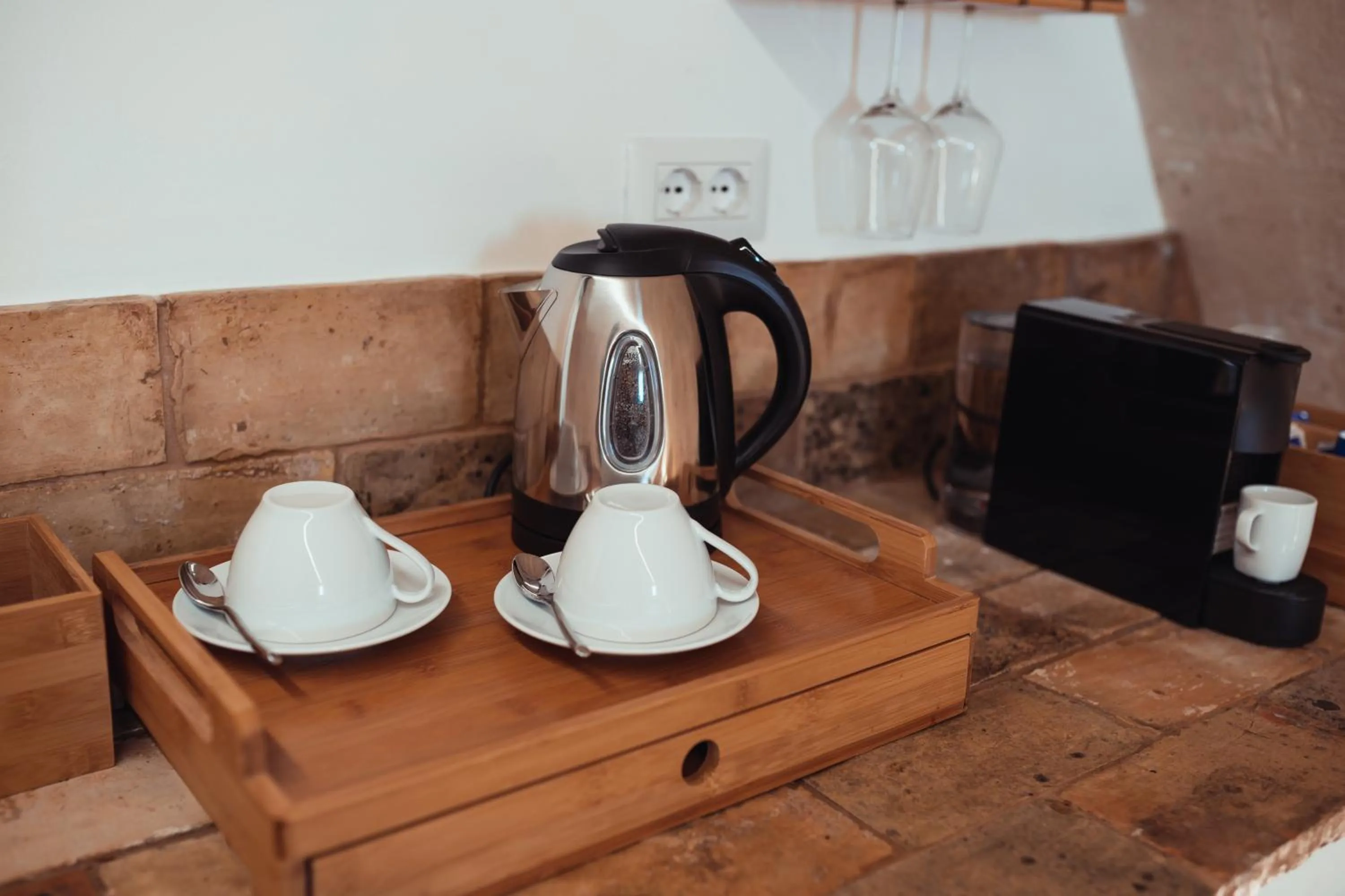 Coffee/tea facilities in Gradelle San Nicola