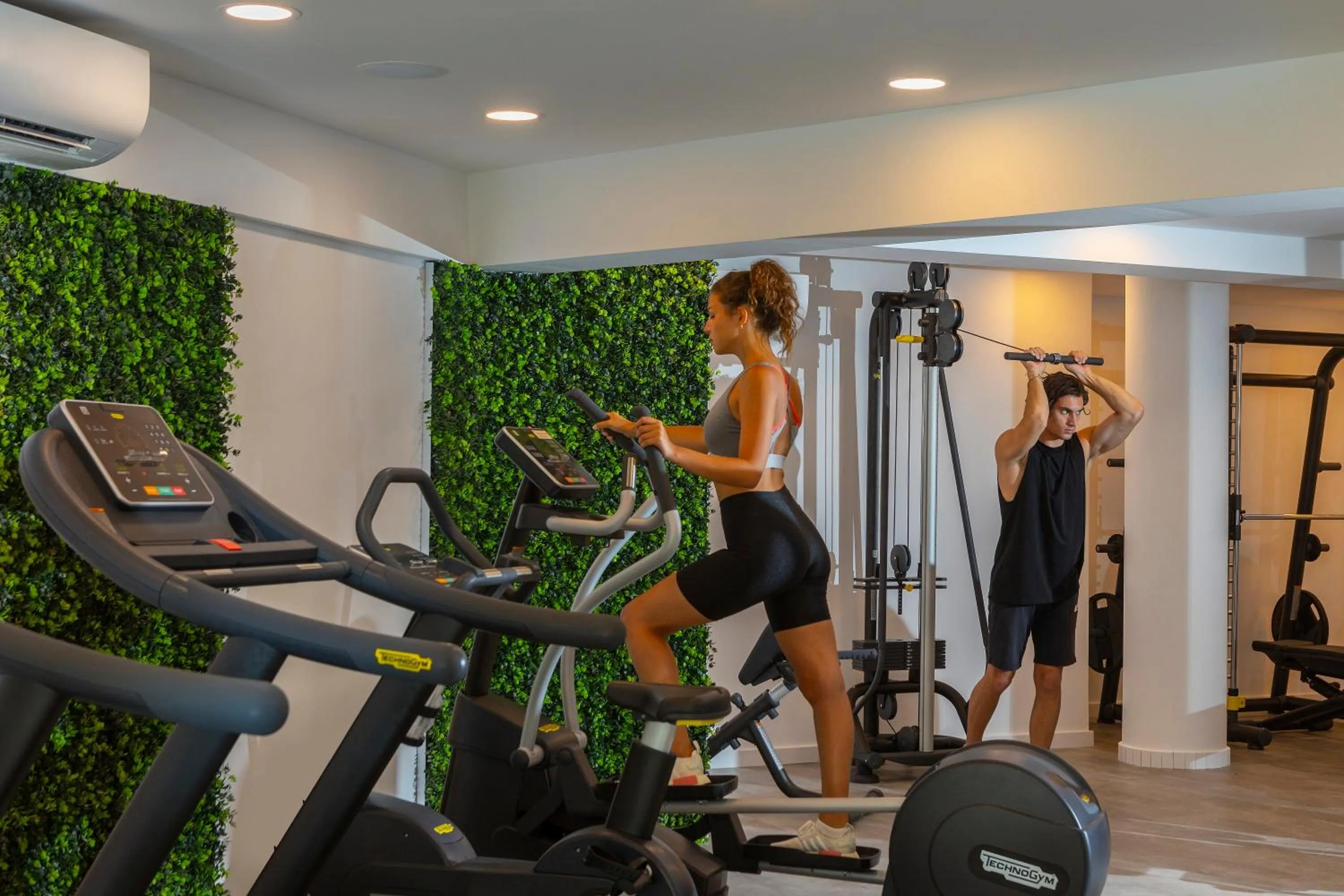 Fitness centre/facilities in Leonardo Crystal Cove Hotel & Spa – Adults only