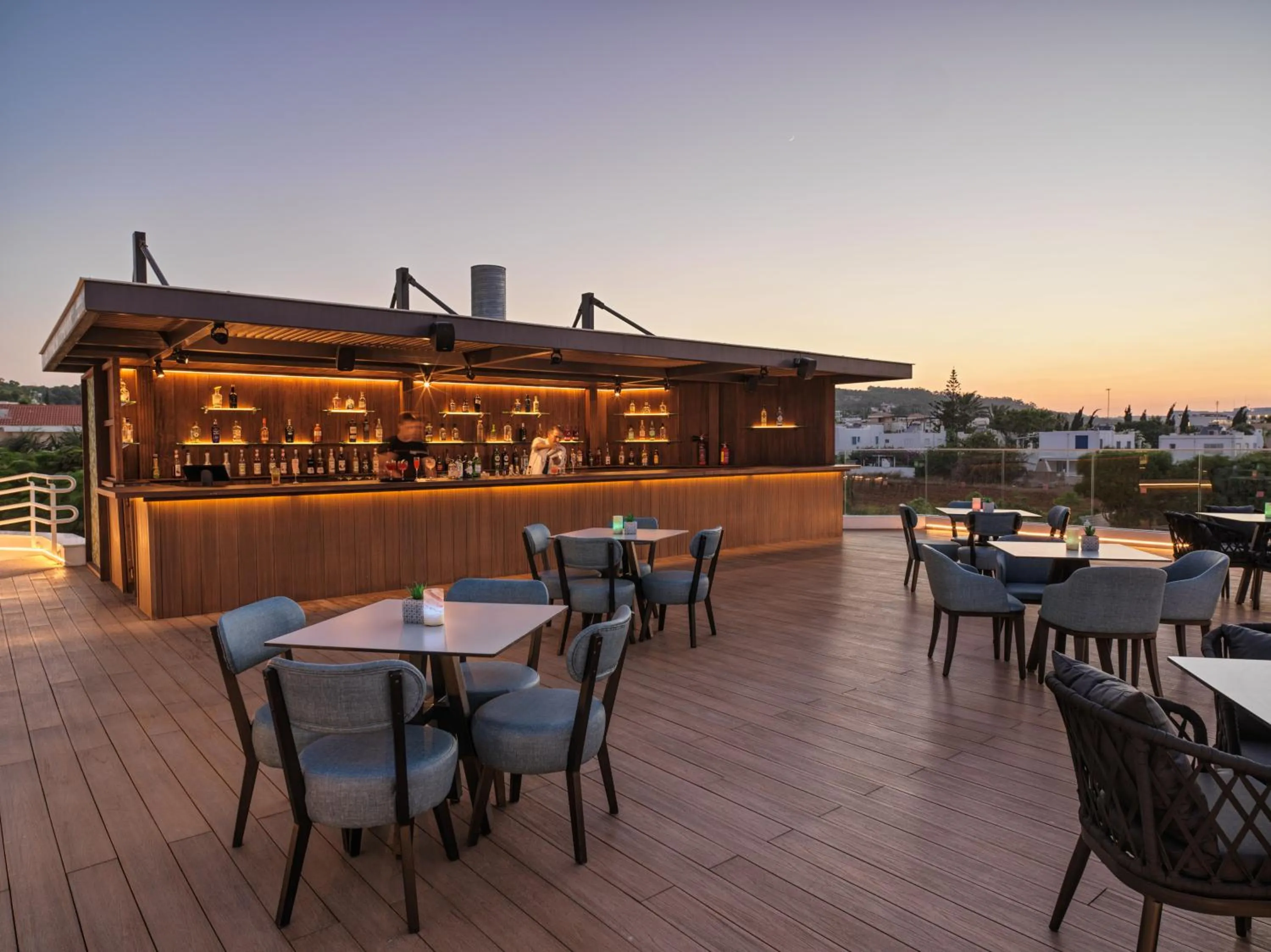 Lounge or bar in Leonardo Crystal Cove Hotel & Spa – Adults only