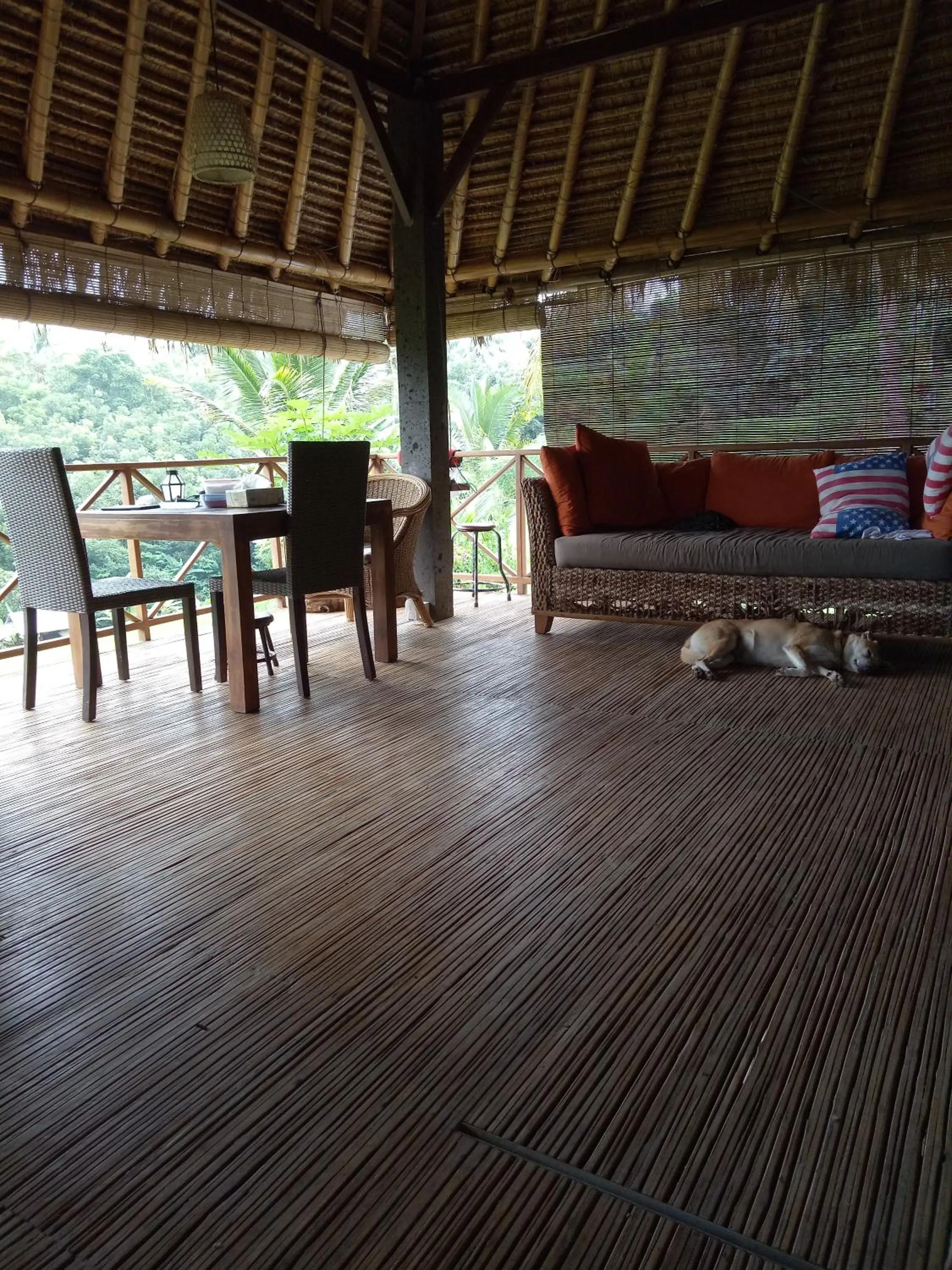 Living room in Babahan Farmstay
