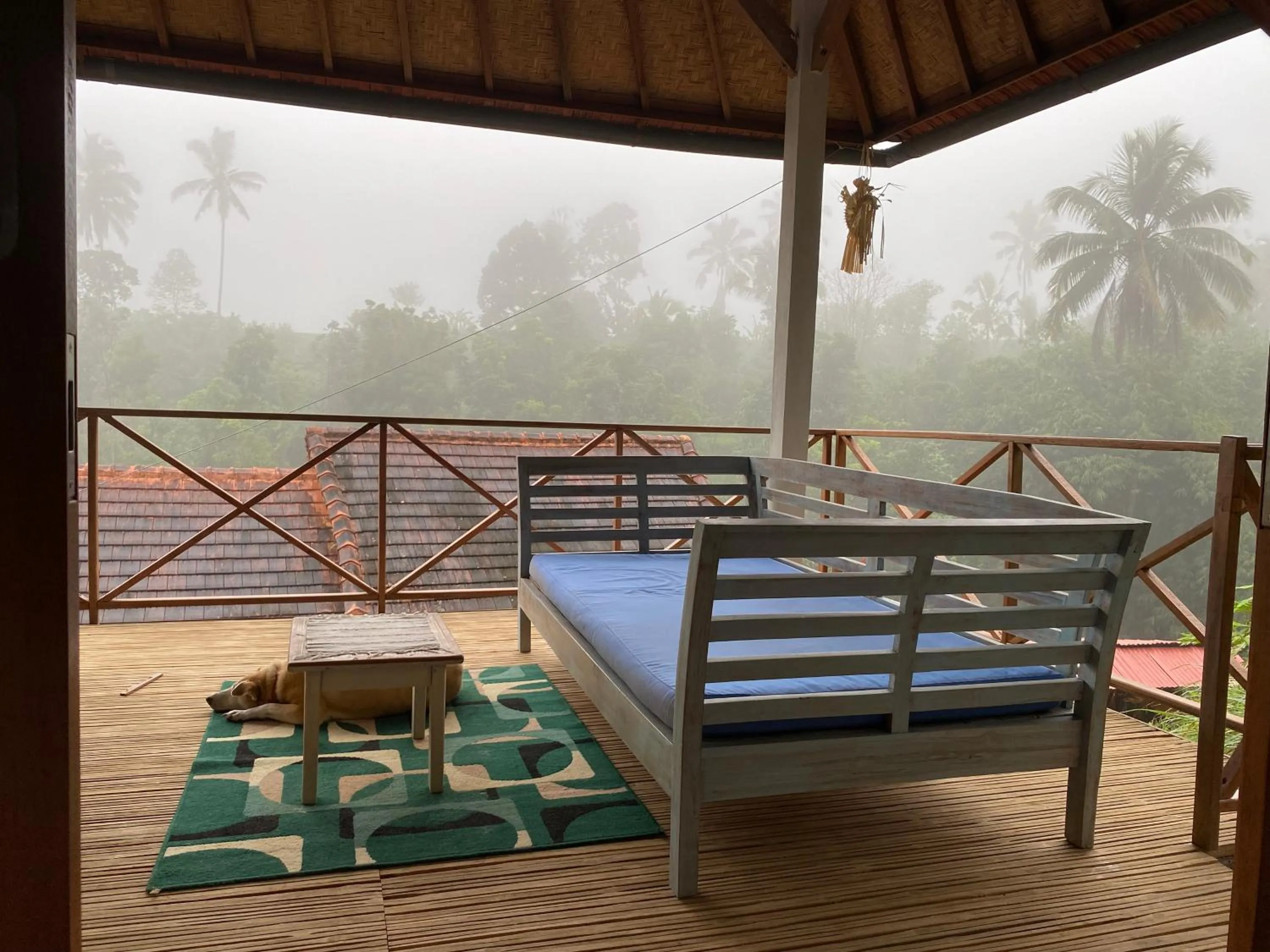 Living room in Babahan Farmstay