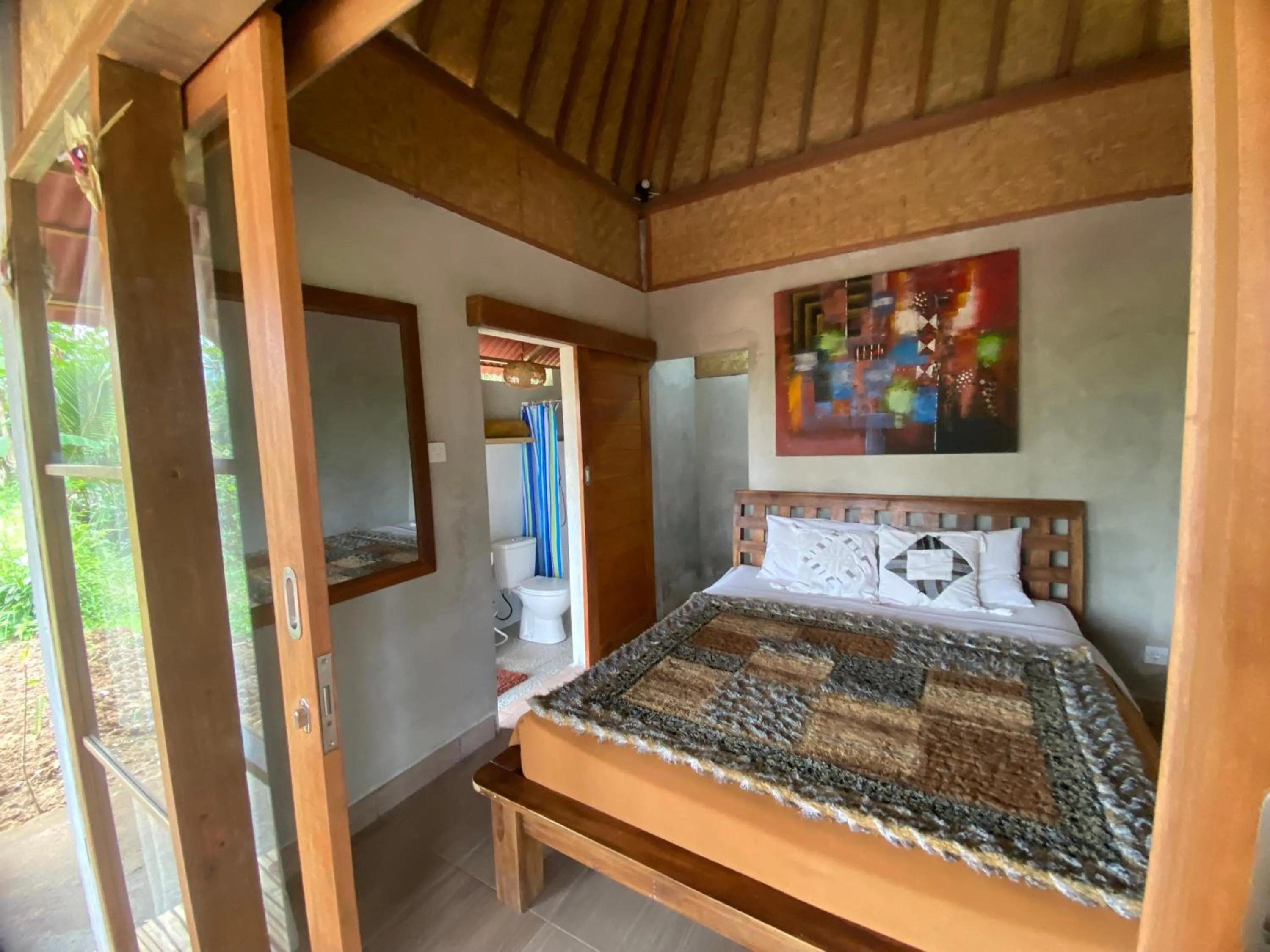 Bedroom, Bed in Babahan Farmstay
