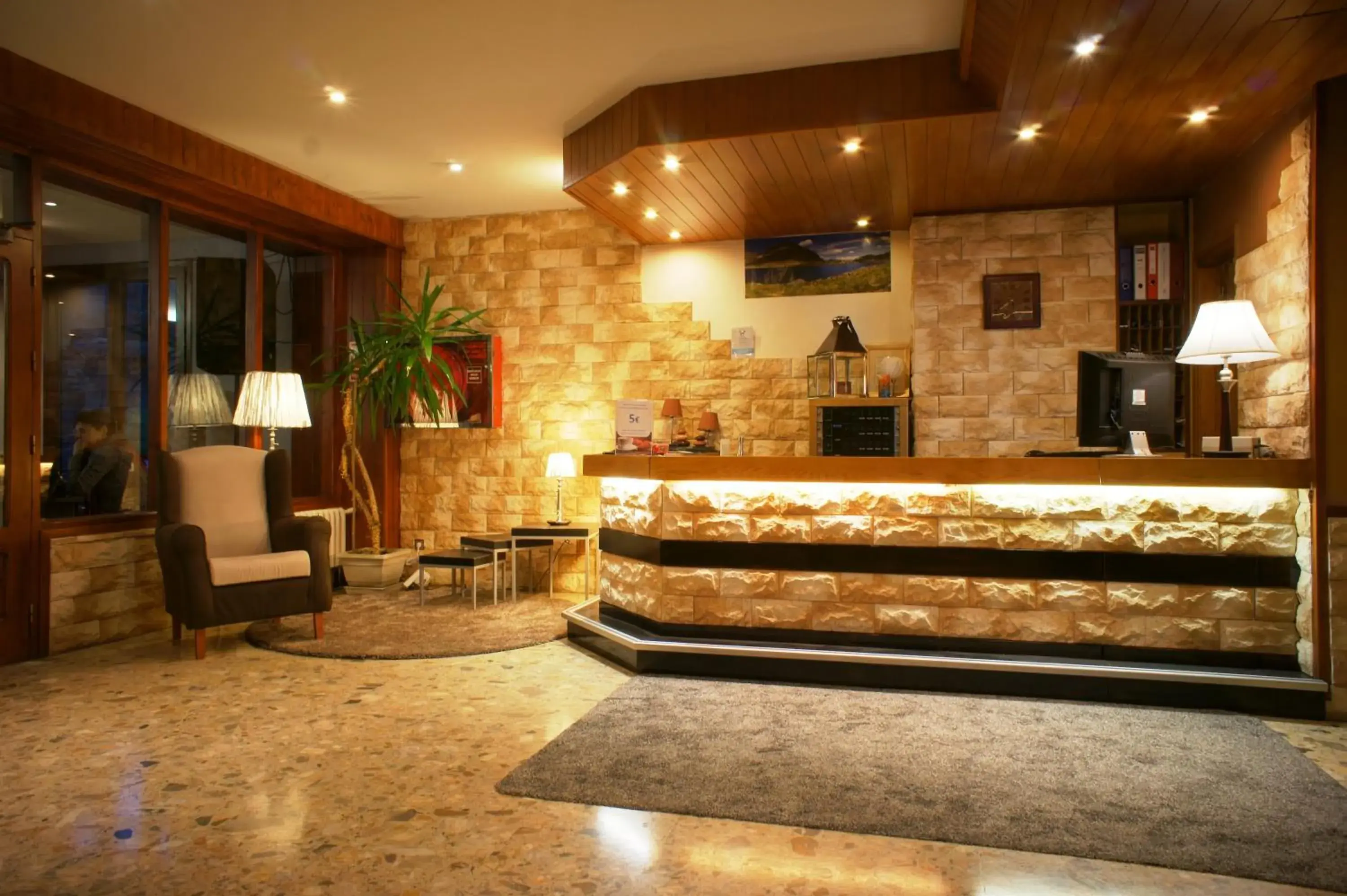 Lobby or reception in Hotel La Planada Lobby or reception in Hotel La Planada