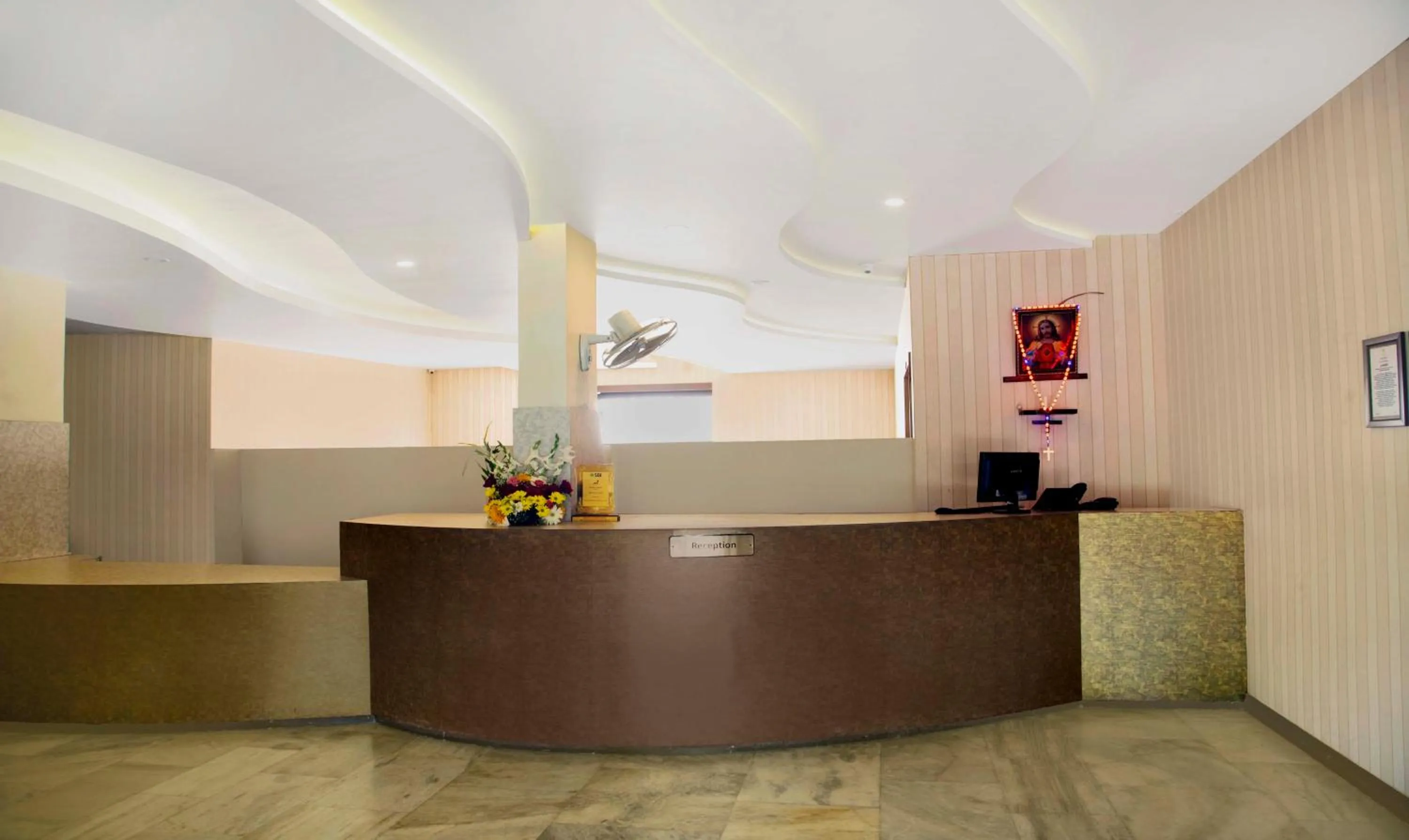 Lobby or reception in Treebo Kumily Gate Thekkady