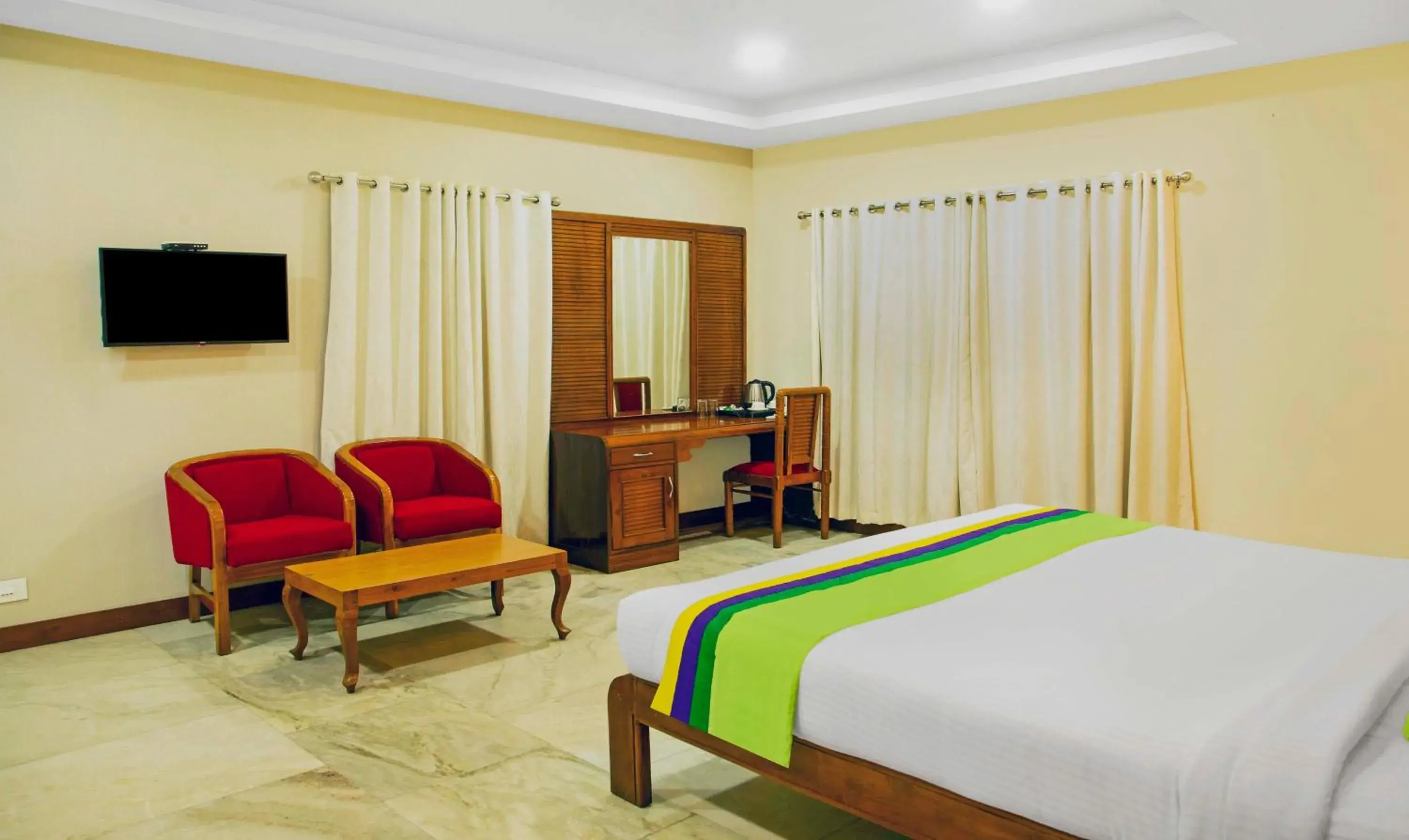 Bedroom, Bed in Treebo Kumily Gate Thekkady Bedroom, Bed in Treebo Kumily Gate Thekkady