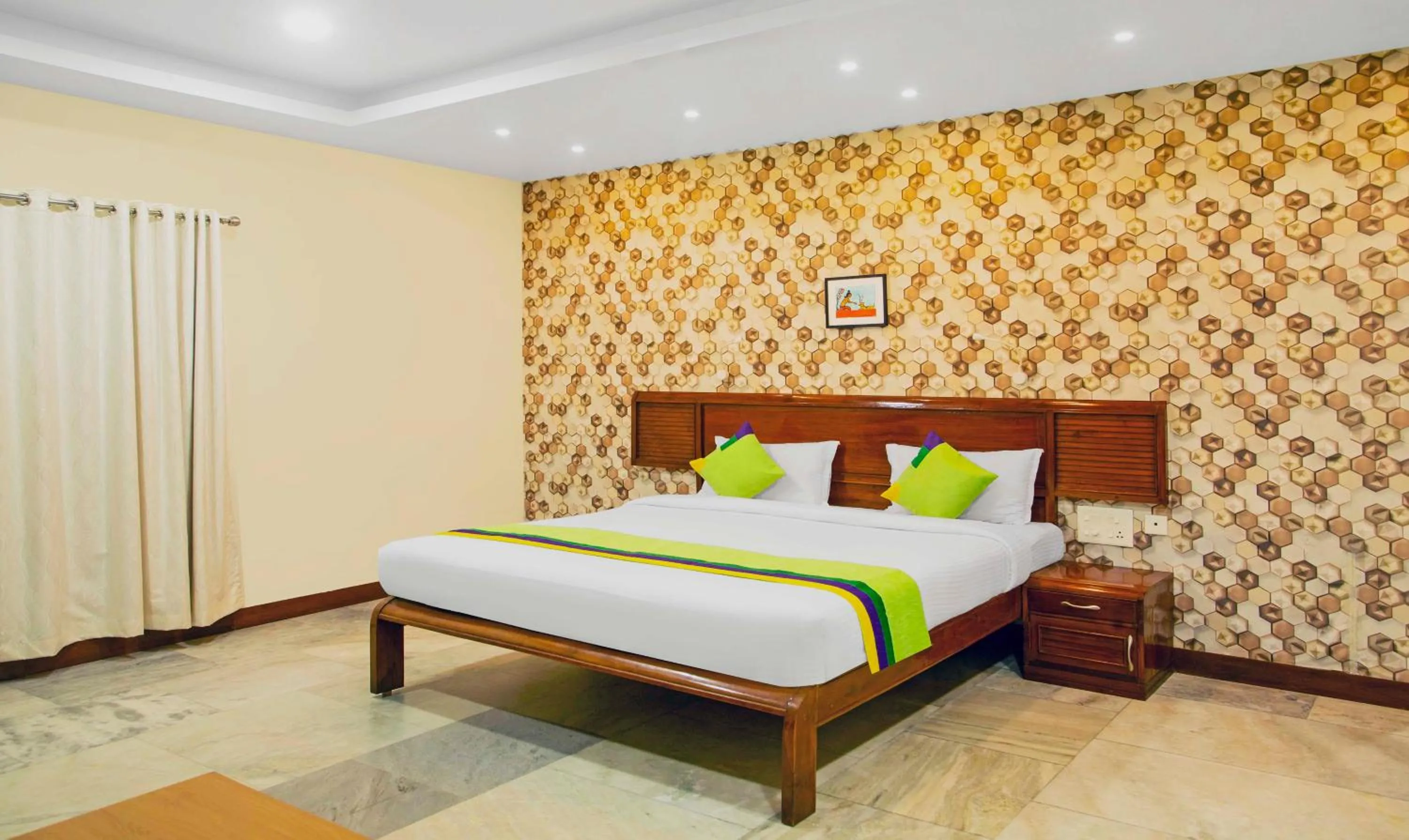 Bedroom, Bed in Treebo Kumily Gate Thekkady