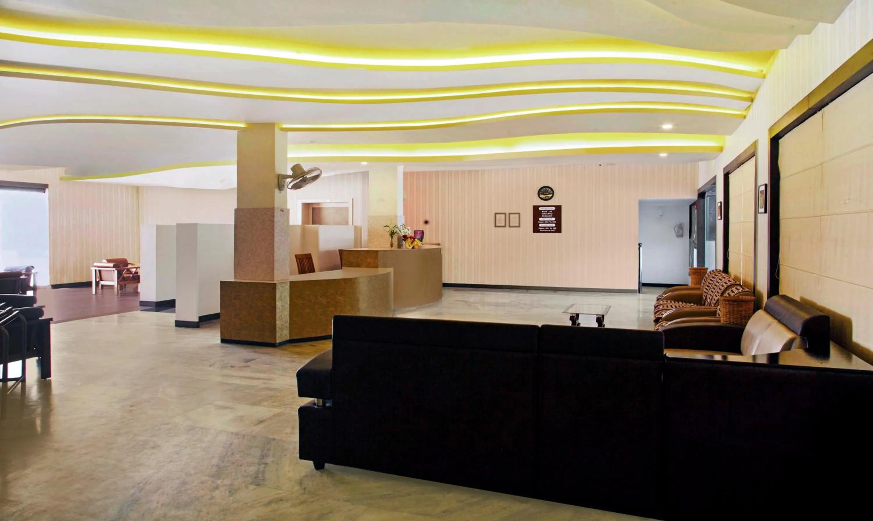 Seating area in Treebo Kumily Gate Thekkady