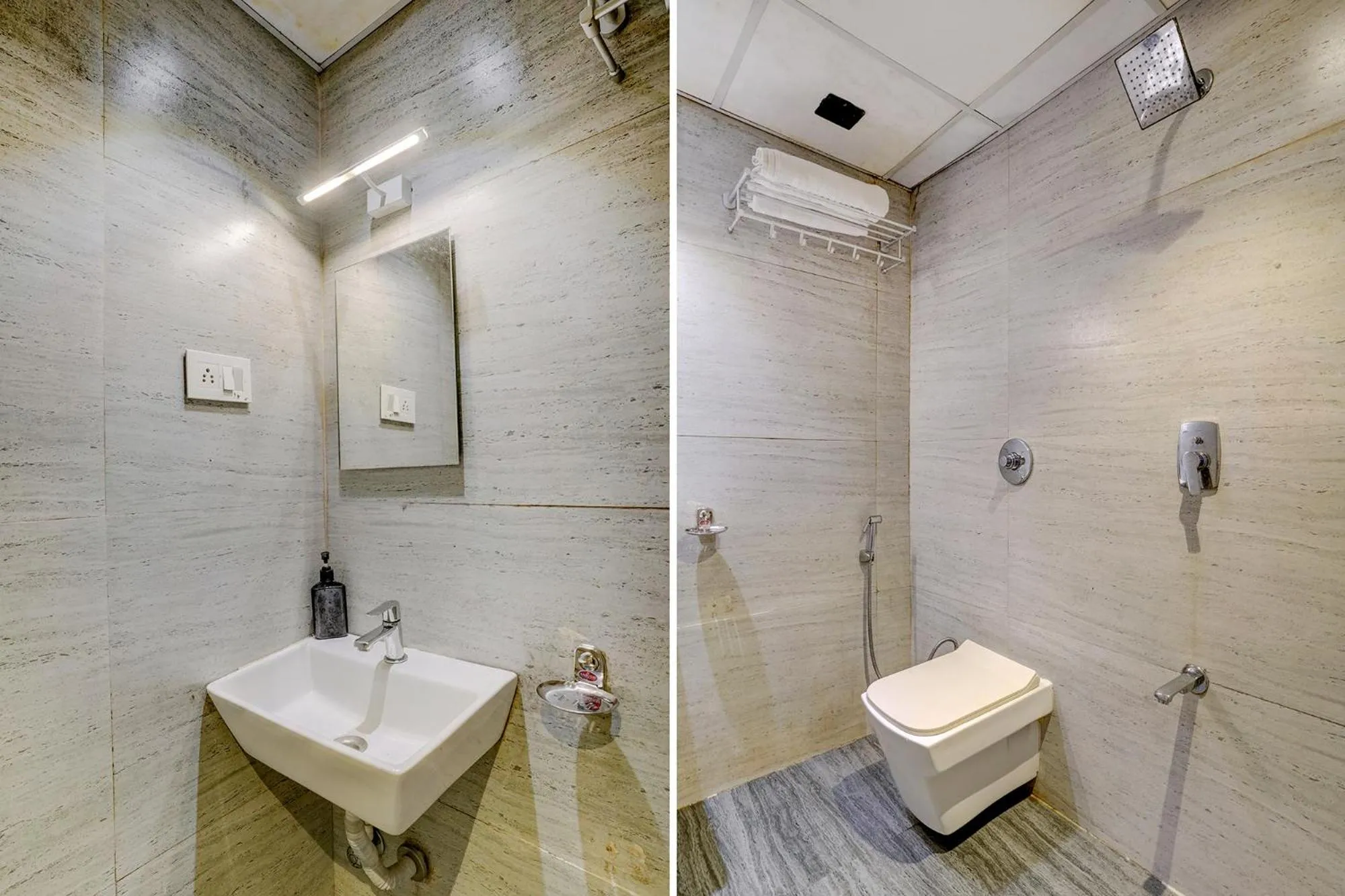 Bathroom in FabExpress Embassy Suites - Nr BKC