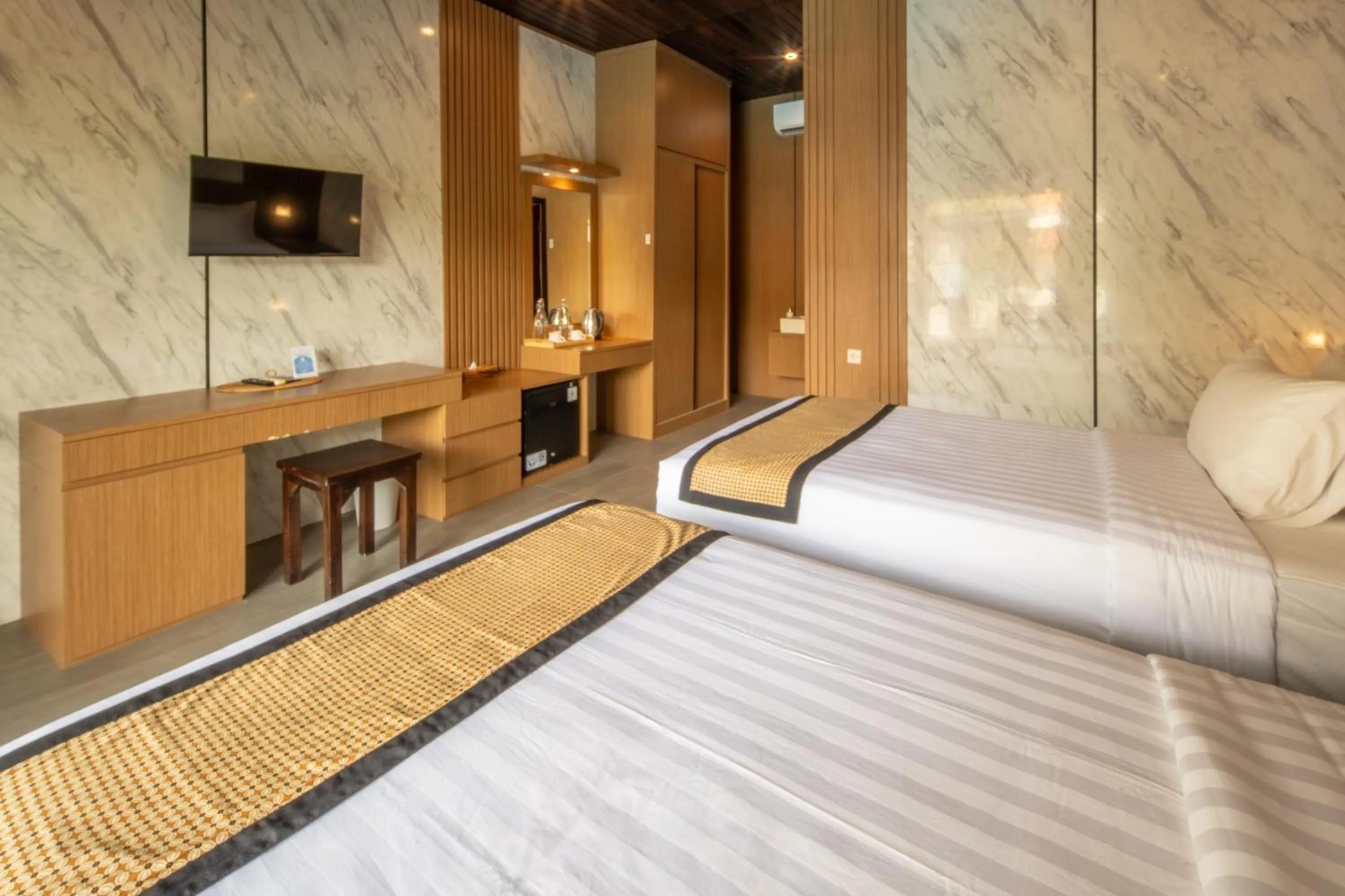 Bed in Abasan Hill Hotel and Spa