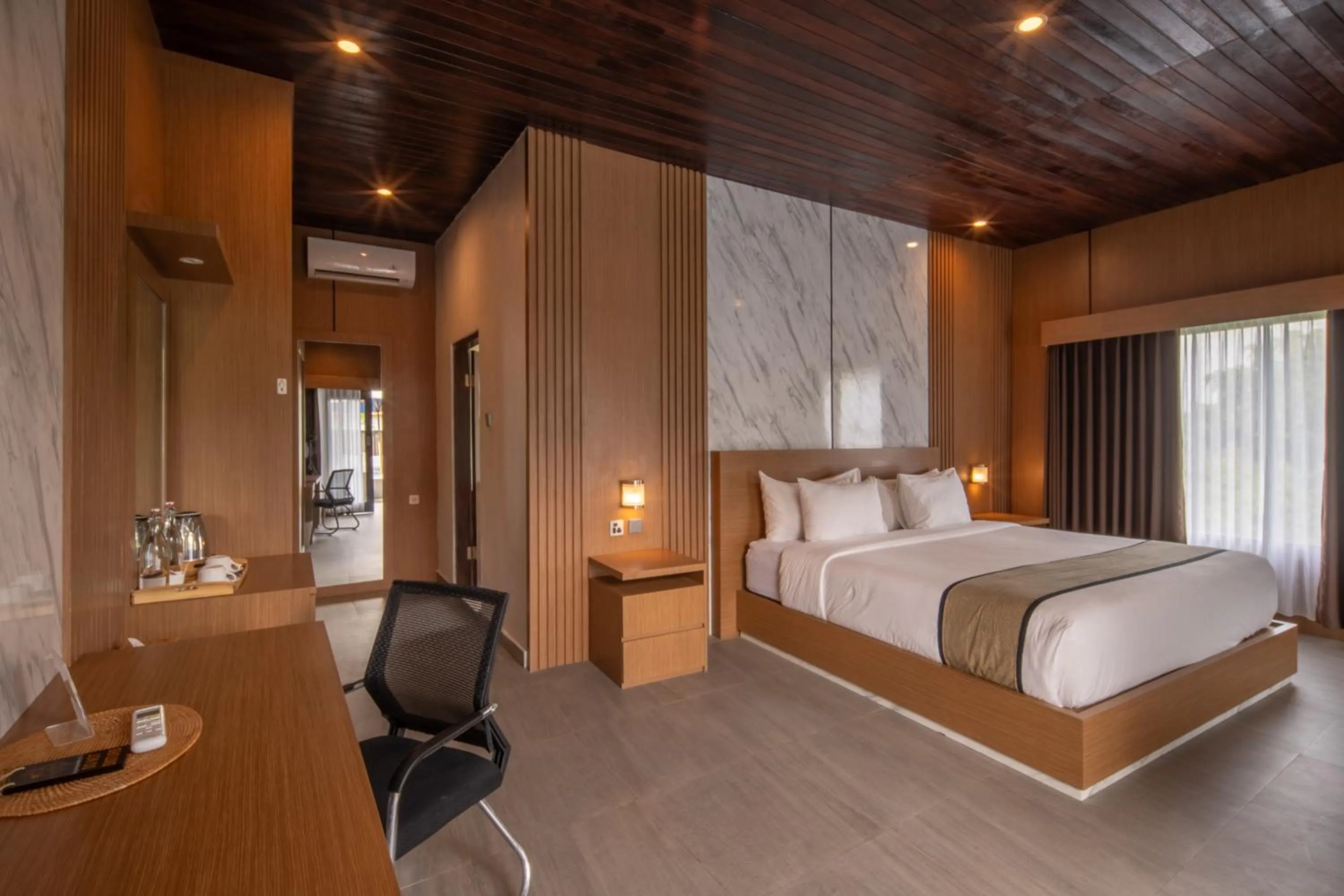 Bed in Abasan Hill Hotel and Spa