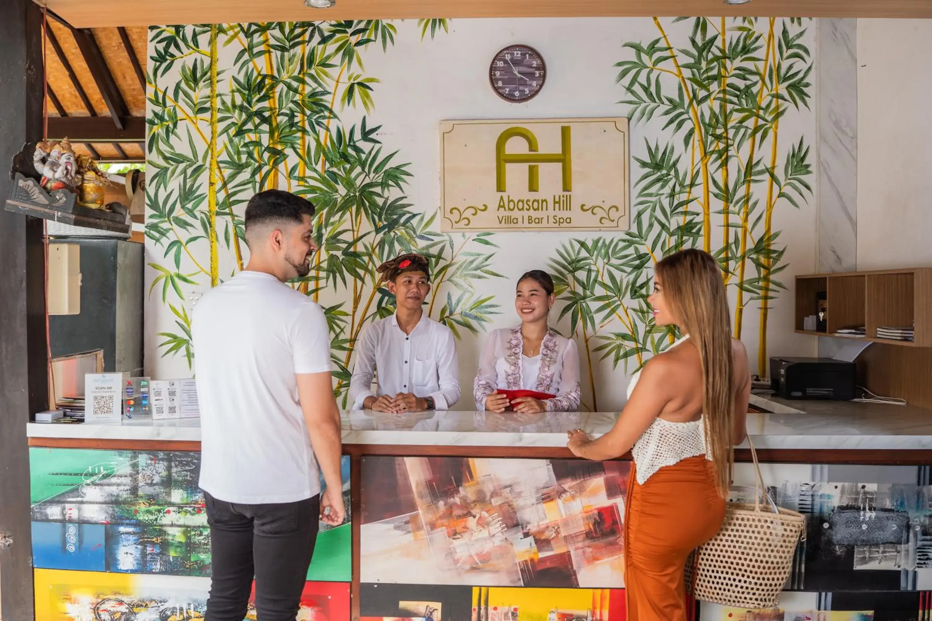 Lobby or reception in Abasan Hill Hotel and Spa Lobby or reception in Abasan Hill Hotel and Spa