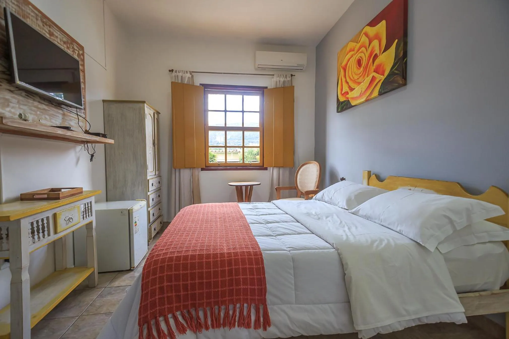 Bed in Pousada Neuza Barbosa