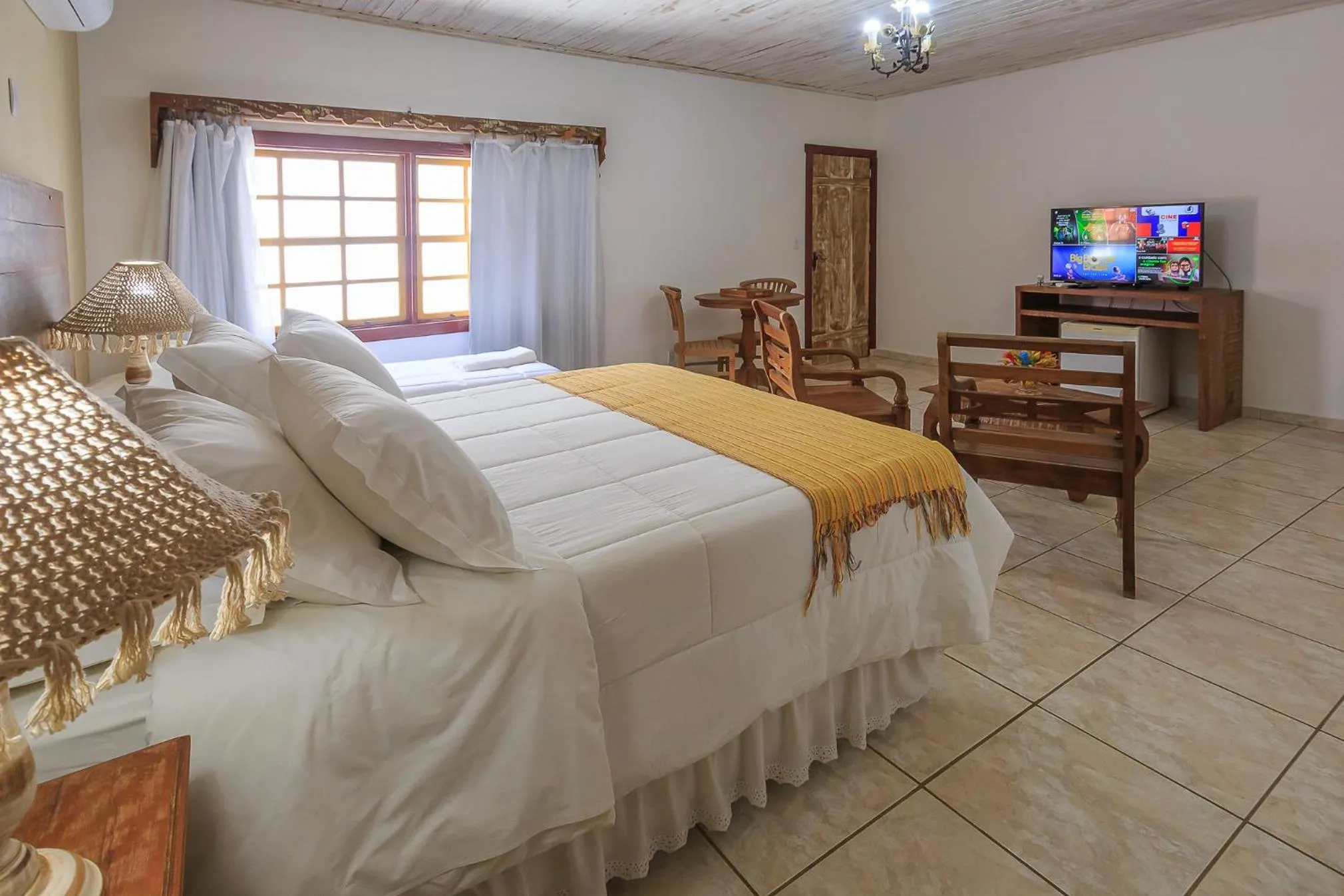 Bed in Pousada Neuza Barbosa