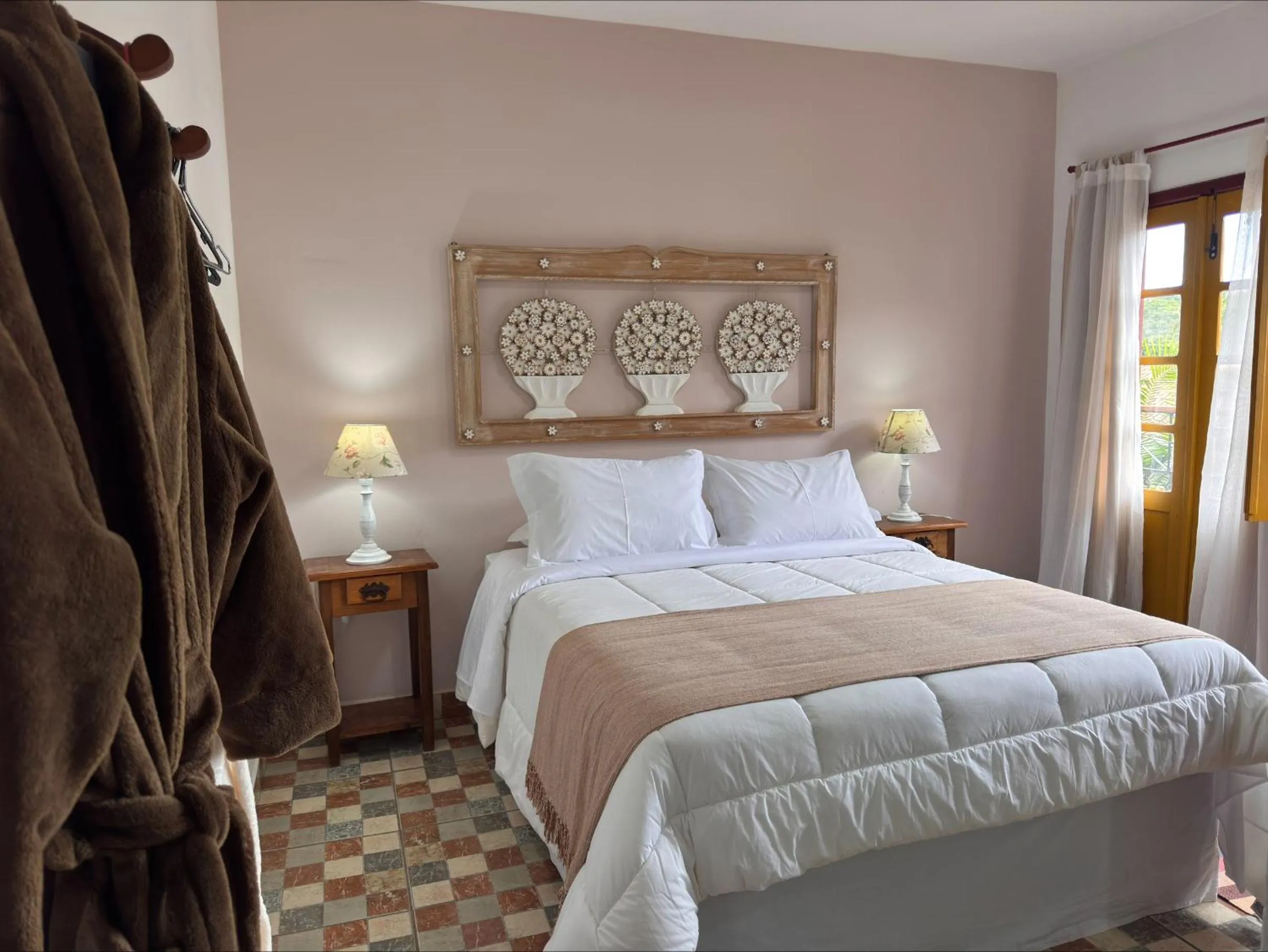 Bed in Pousada Neuza Barbosa