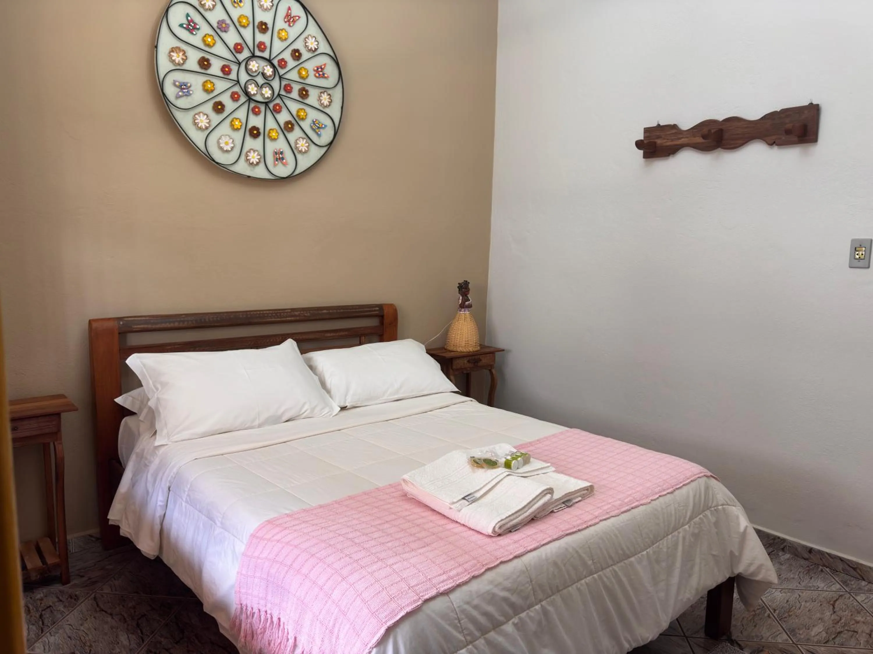 Bed in Pousada Neuza Barbosa