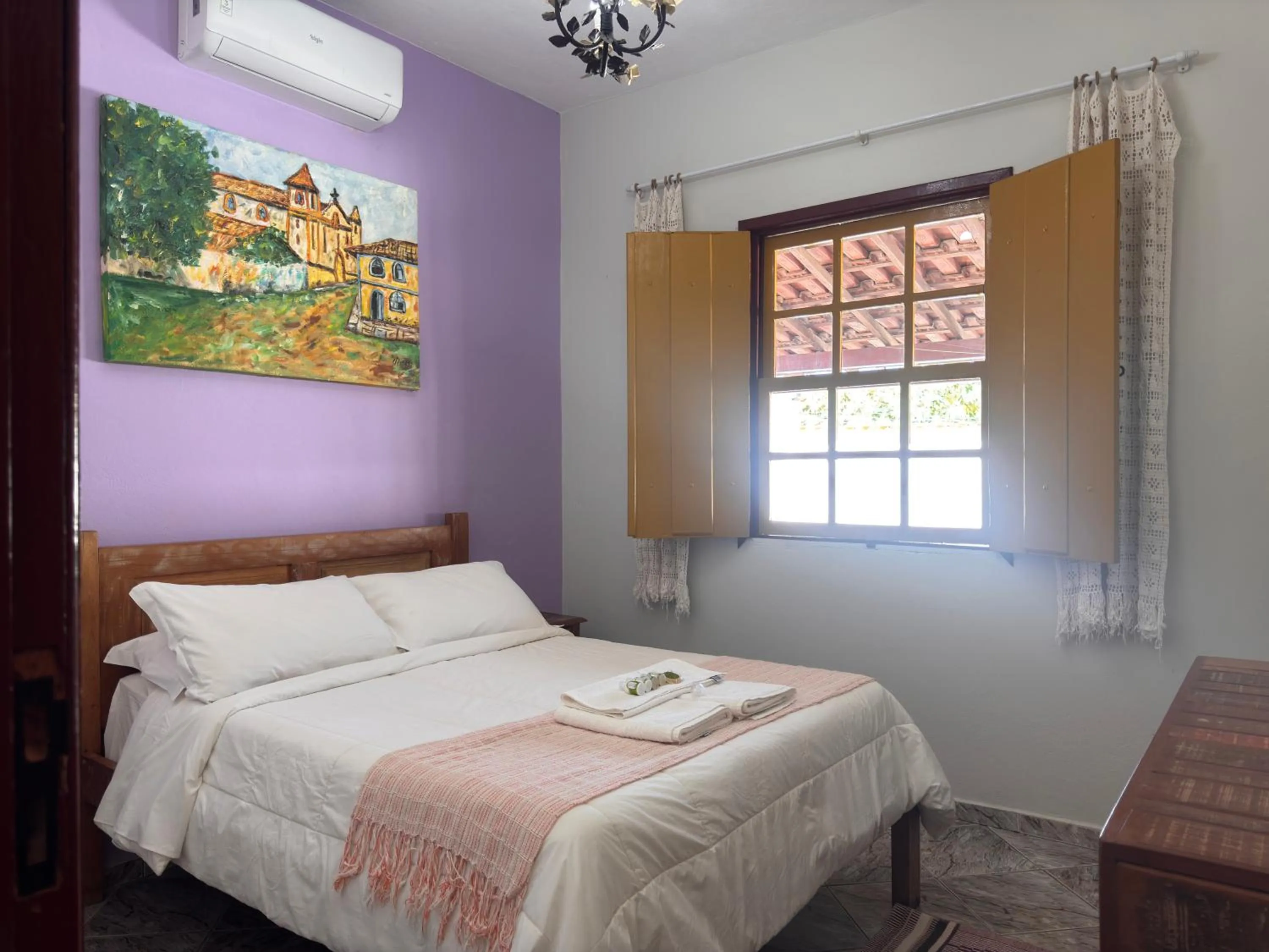 Bed in Pousada Neuza Barbosa