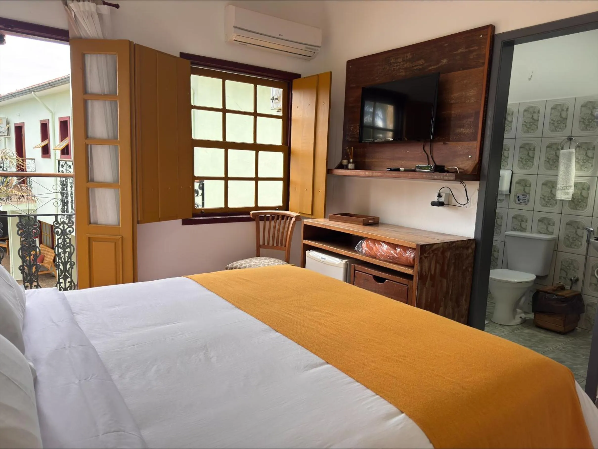 Bed in Pousada Neuza Barbosa