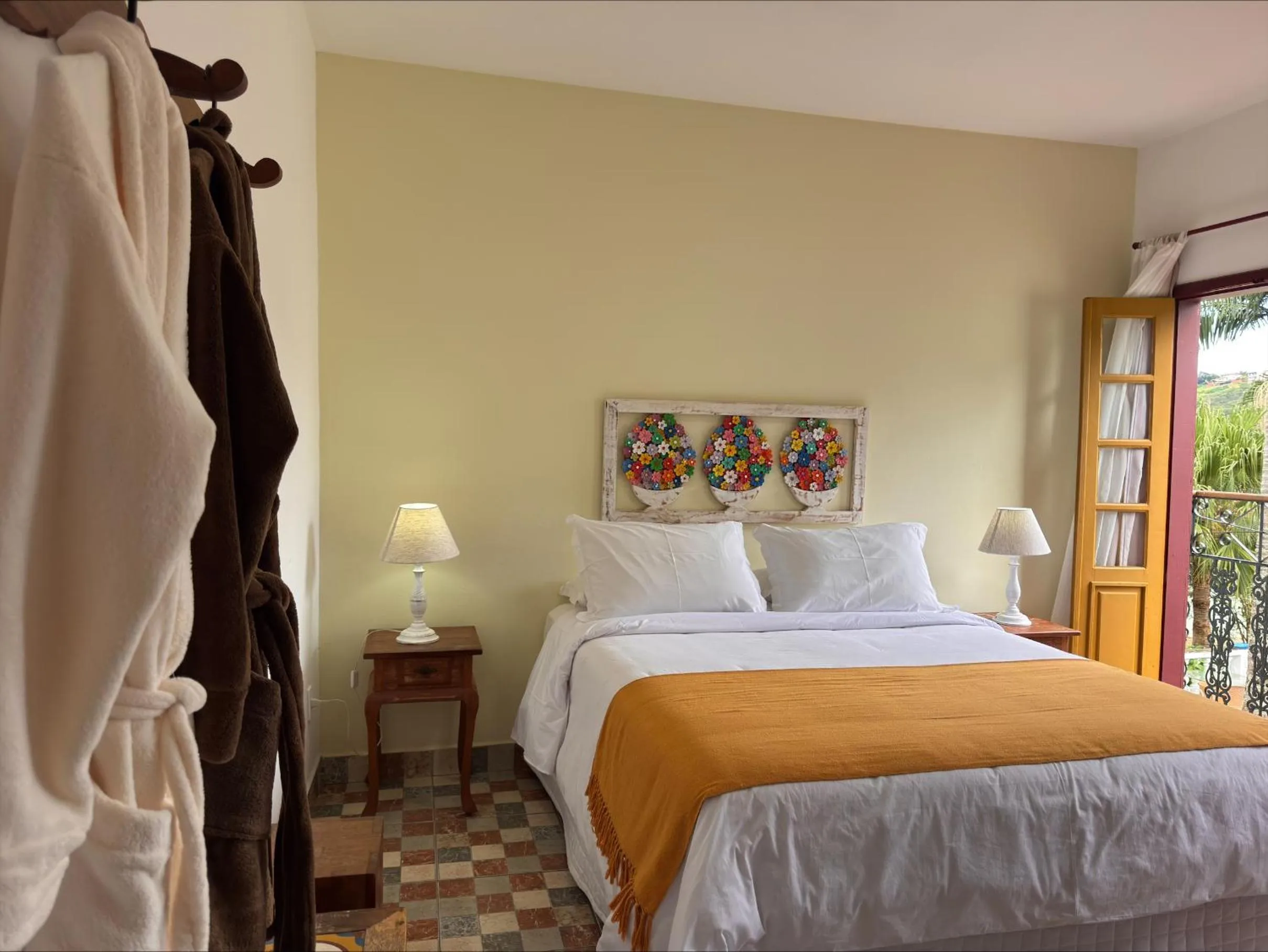 Bed in Pousada Neuza Barbosa