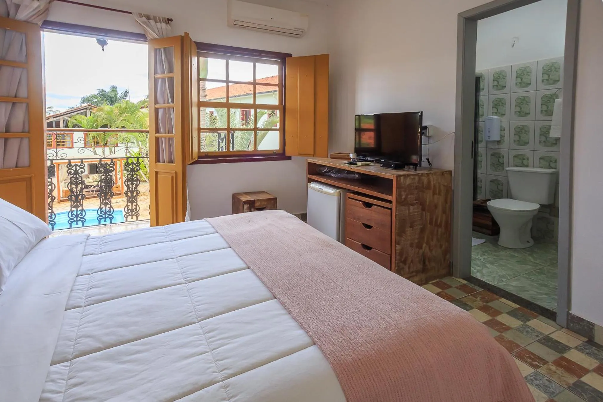 Bed in Pousada Neuza Barbosa