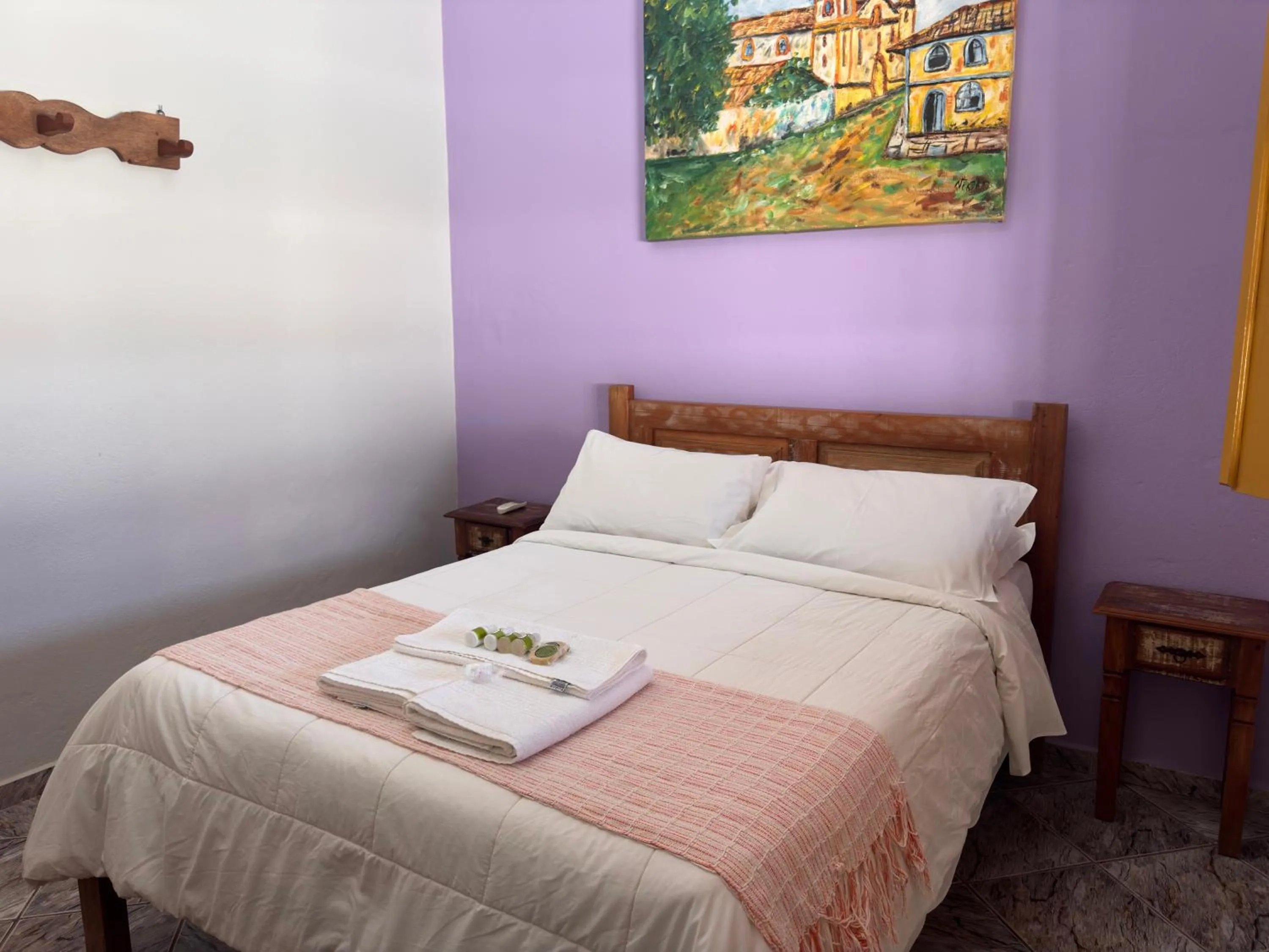 Bed in Pousada Neuza Barbosa