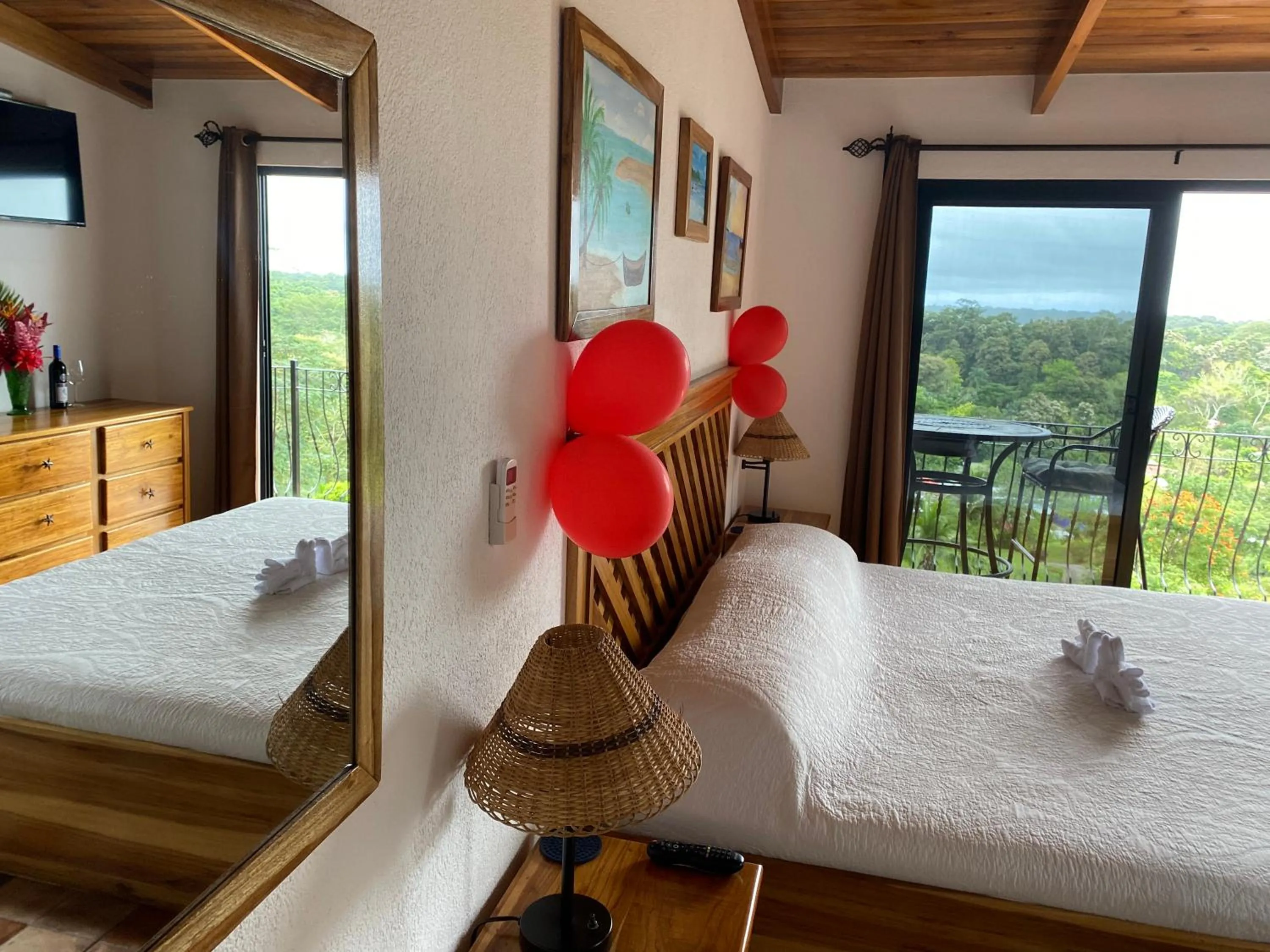 Bed in Hotel Los Cielos Del Caribe