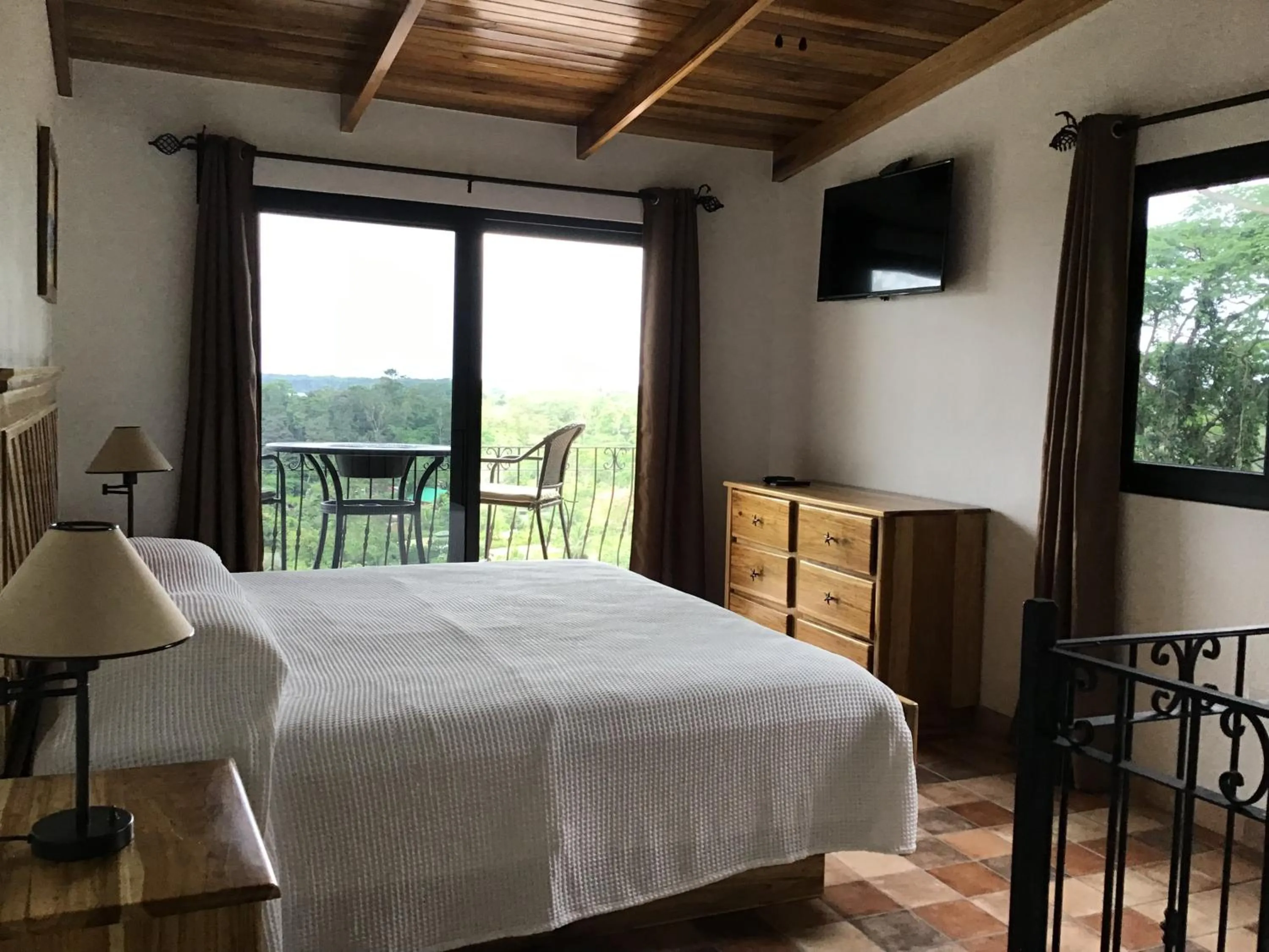 Bed in Hotel Los Cielos Del Caribe