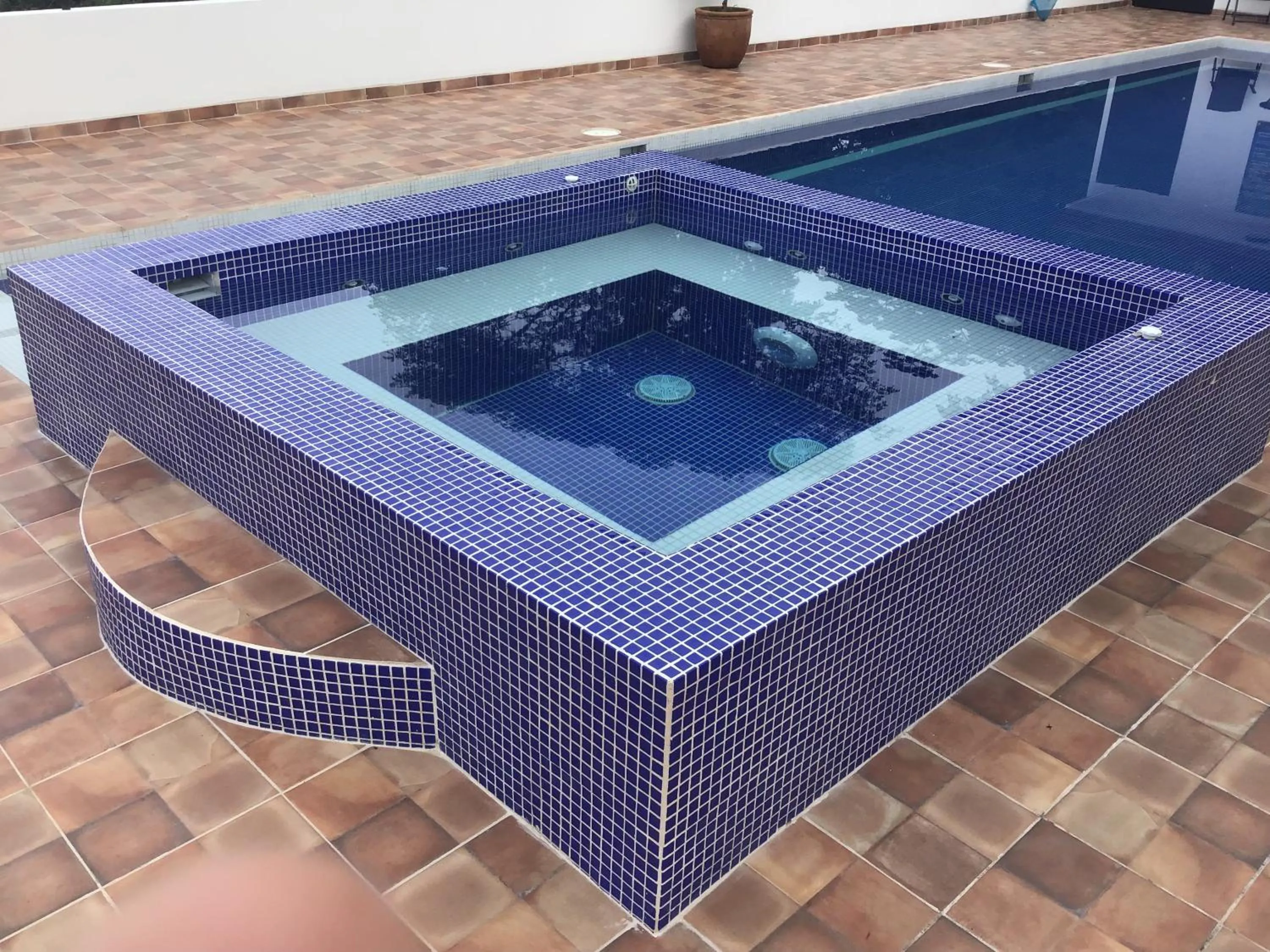 Swimming pool in Hotel Los Cielos Del Caribe