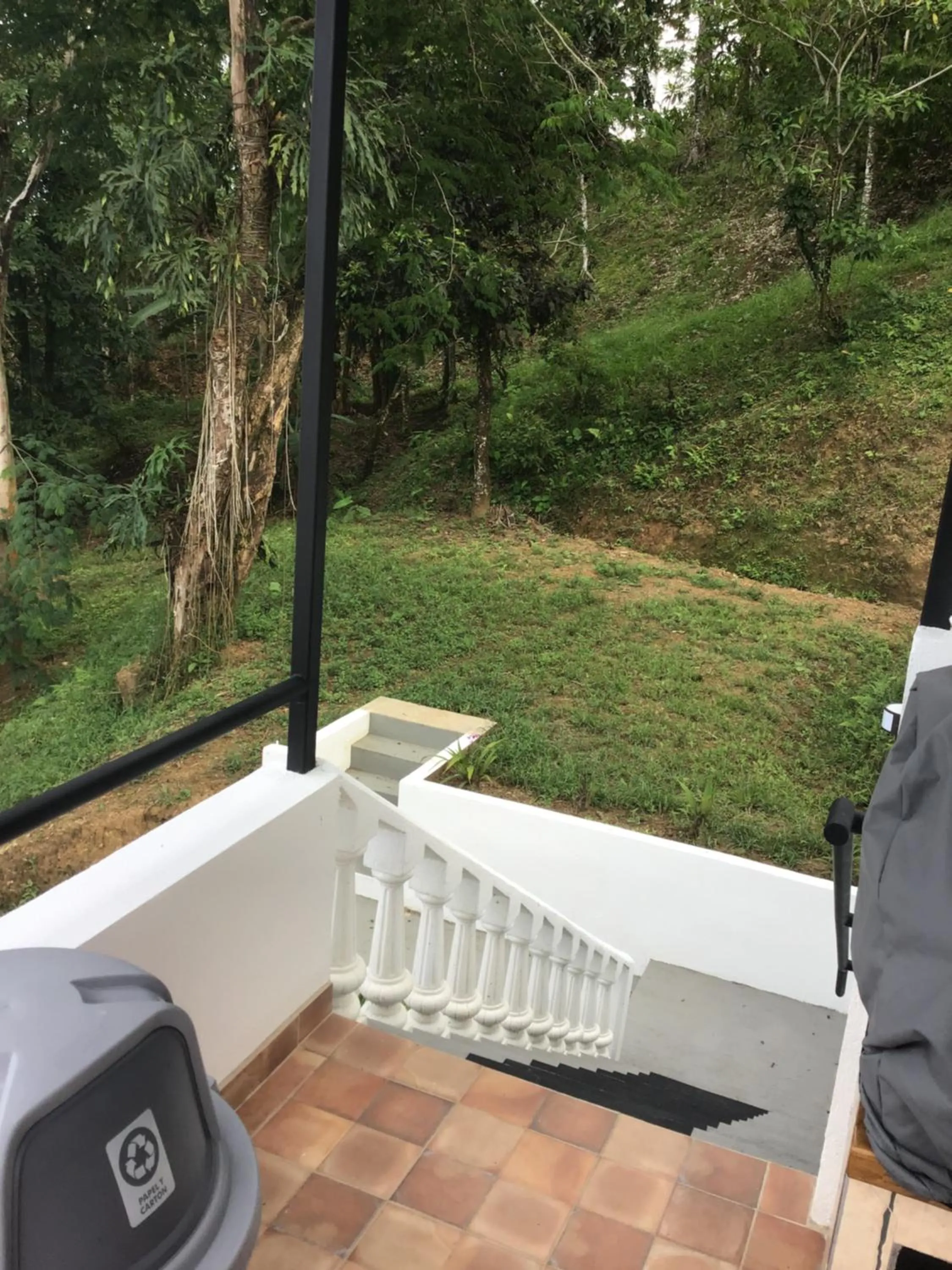 Garden view in Hotel Los Cielos Del Caribe