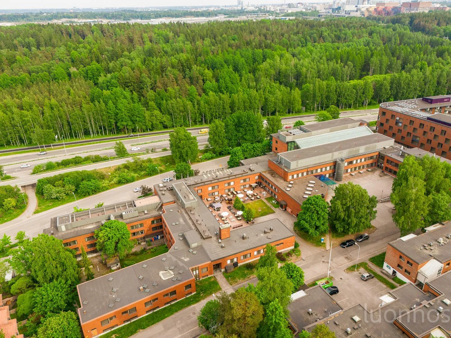 Balcony/Terrace in Hotel Haaga Central Park