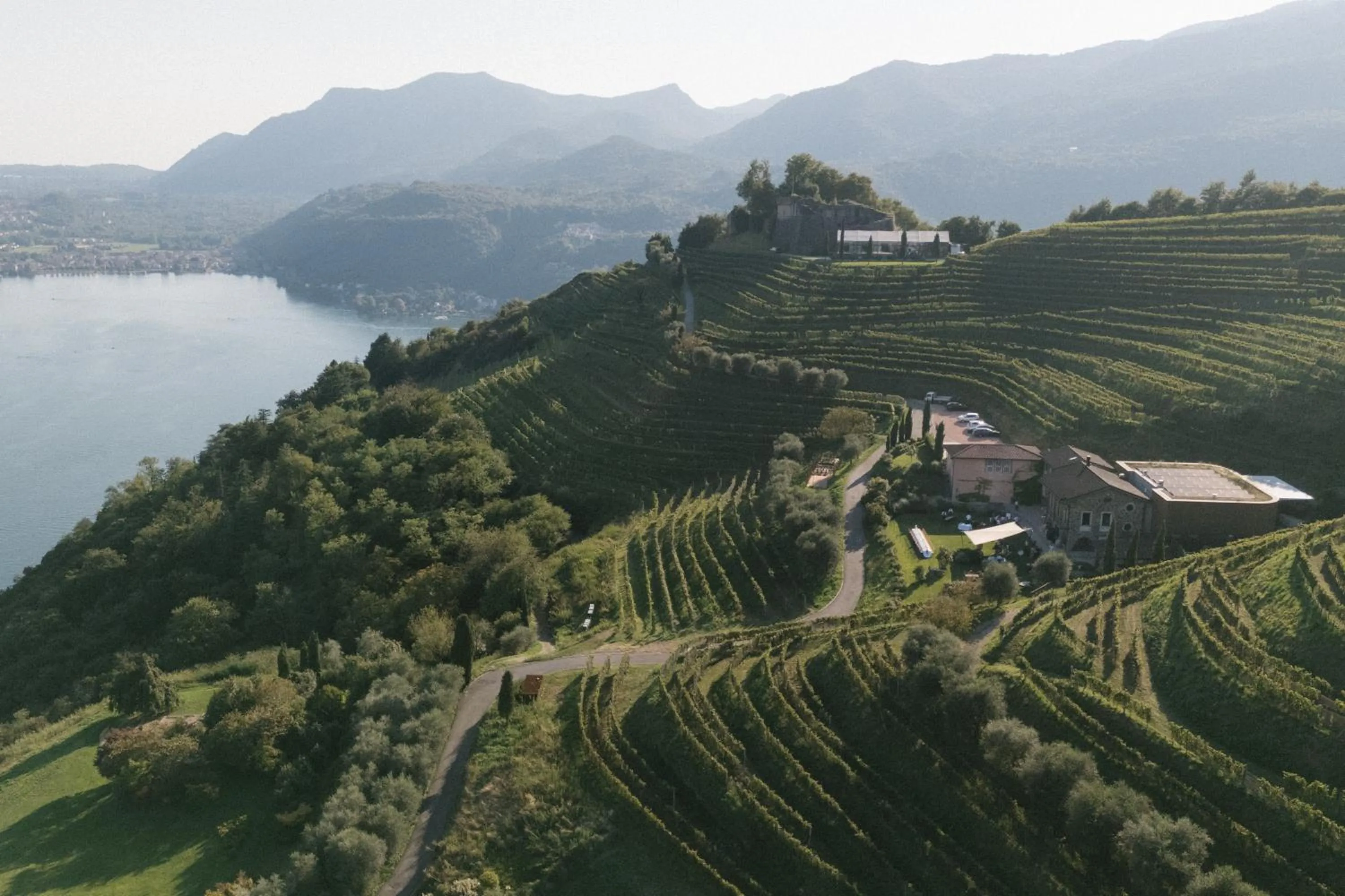 Property building in Relais Castello di Morcote