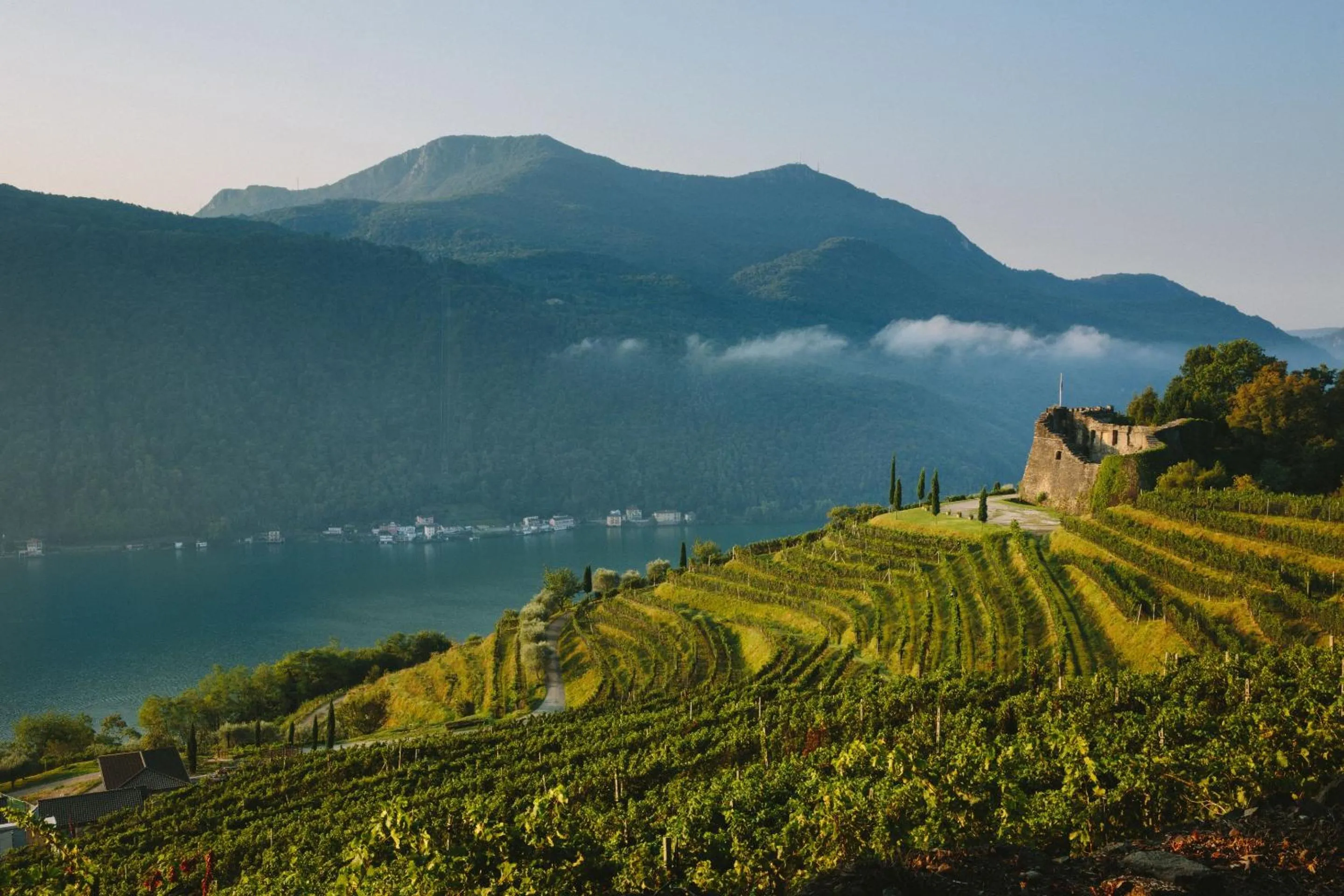 Property building in Relais Castello di Morcote