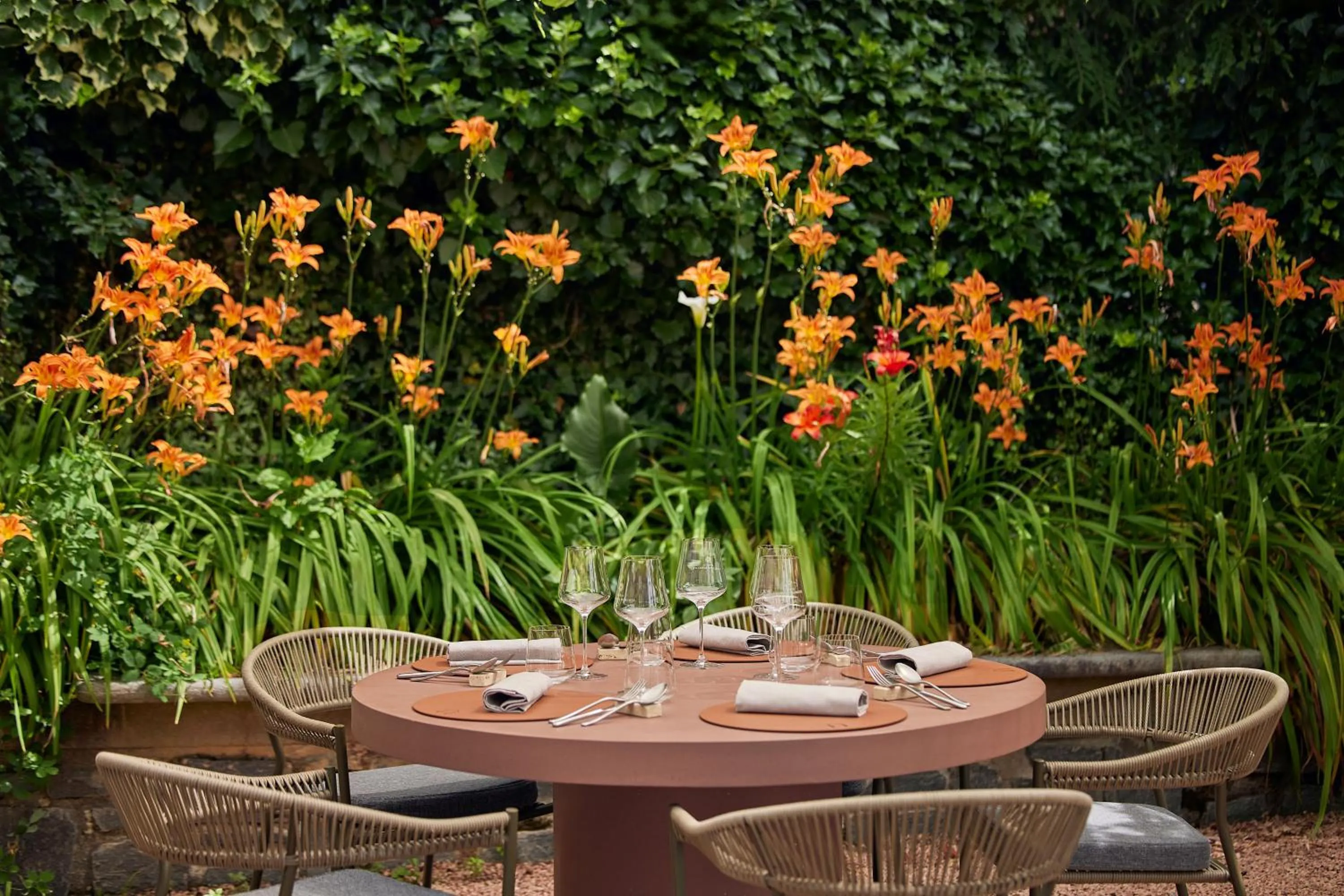 Restaurant/places to eat in Relais Castello di Morcote