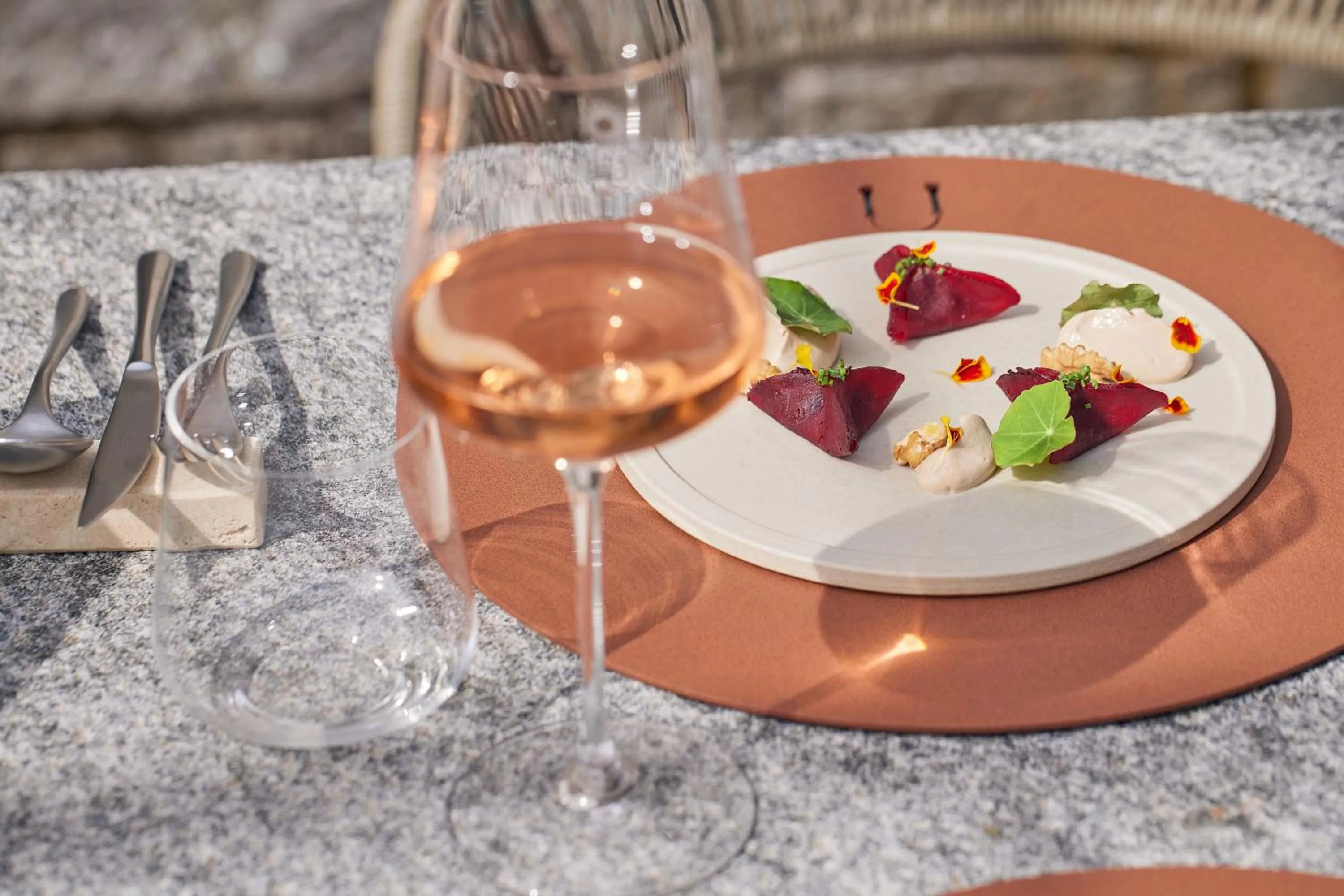 Restaurant/places to eat in Relais Castello di Morcote