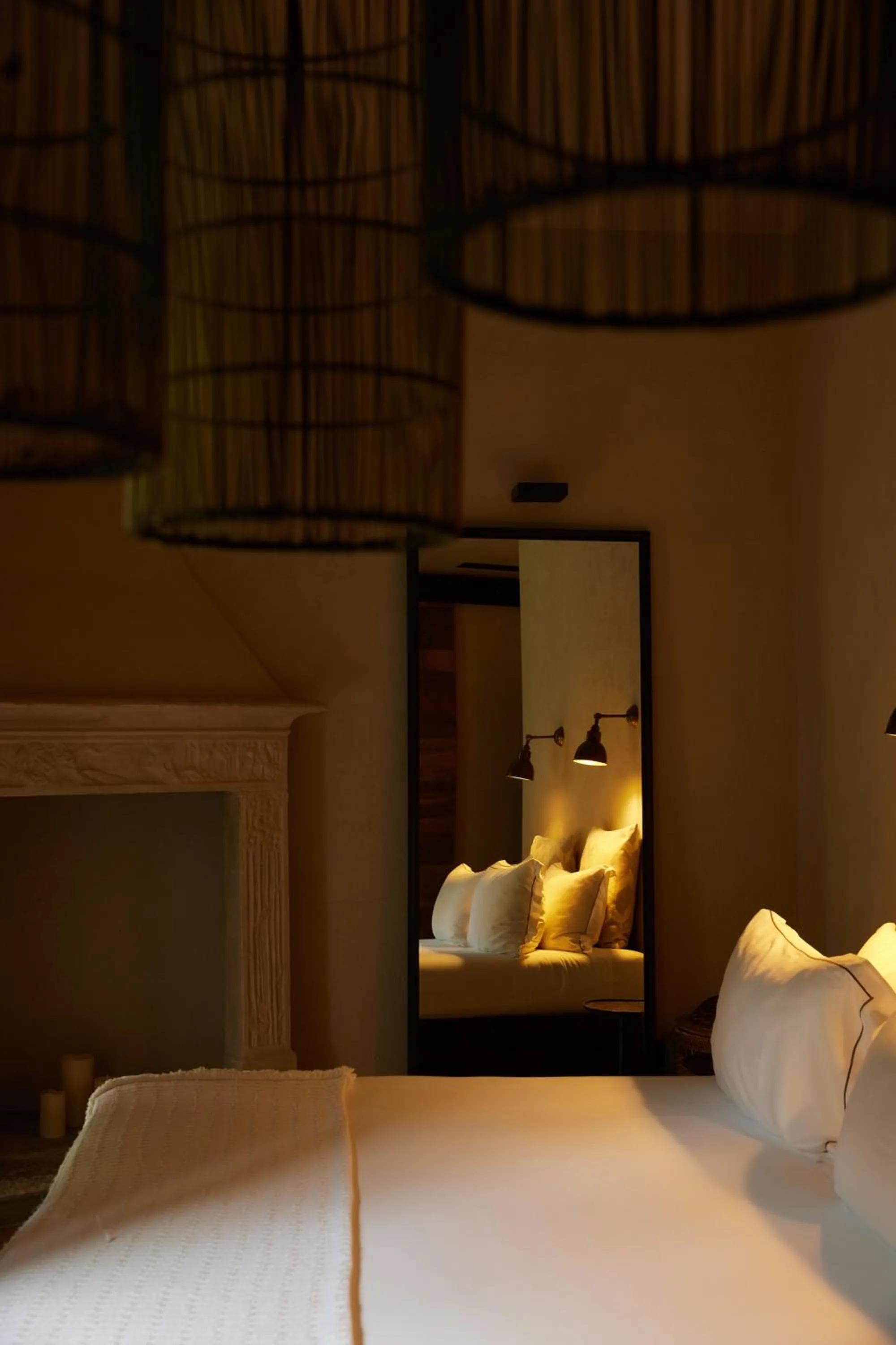 Bedroom, Bed in Relais Castello di Morcote