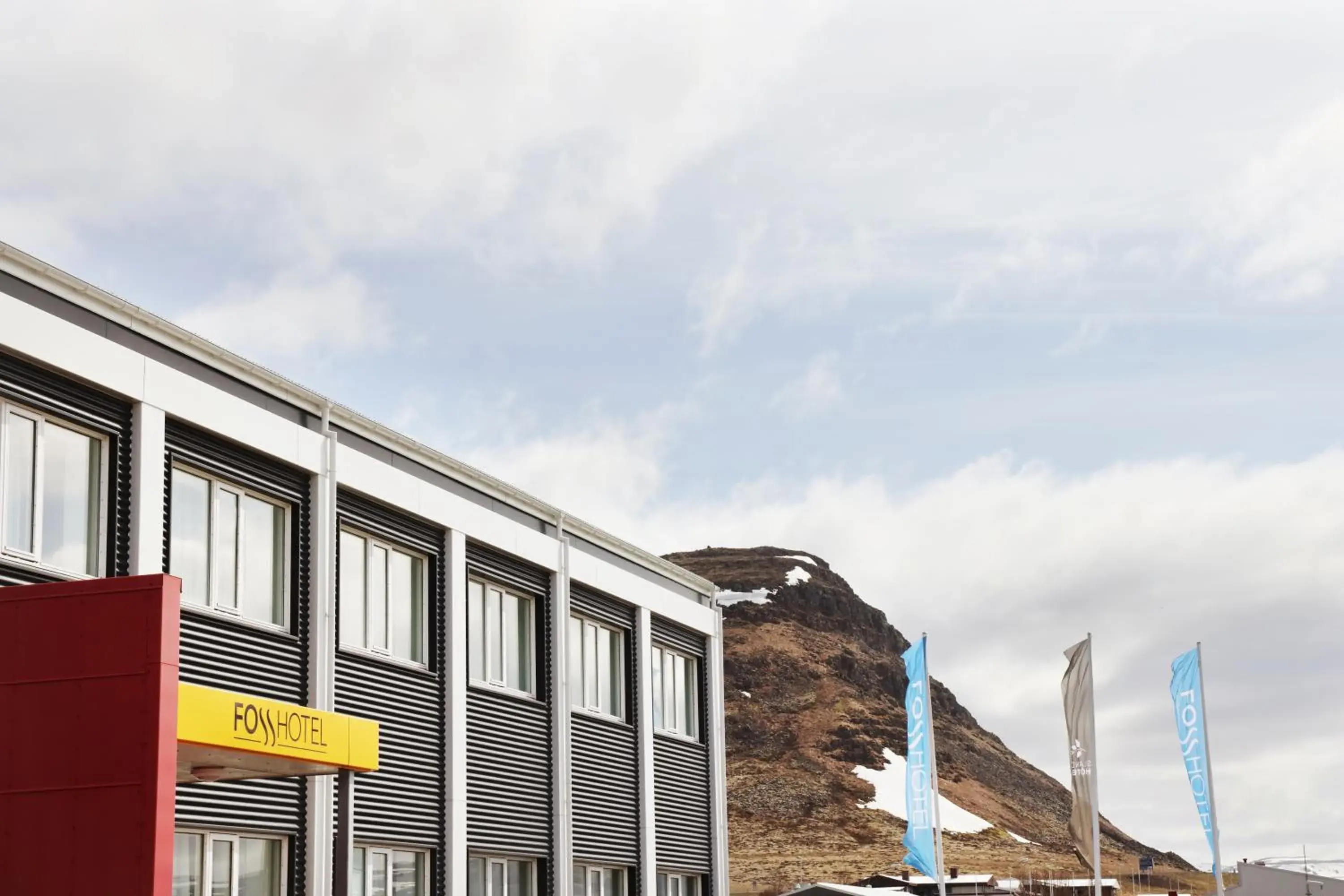 Property building in Fosshotel Westfjords Property building in Fosshotel Westfjords