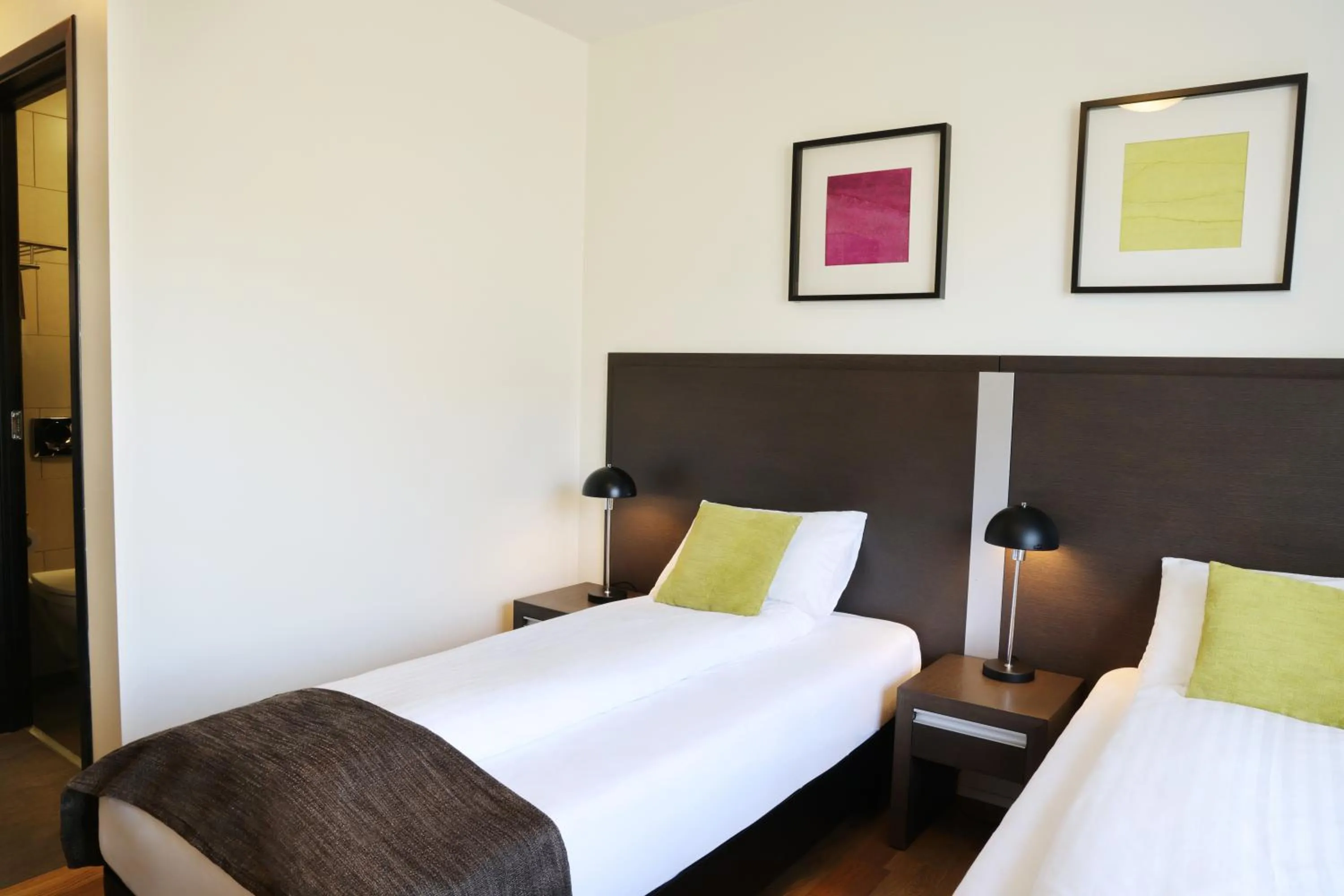 Bed in Fosshotel Westfjords