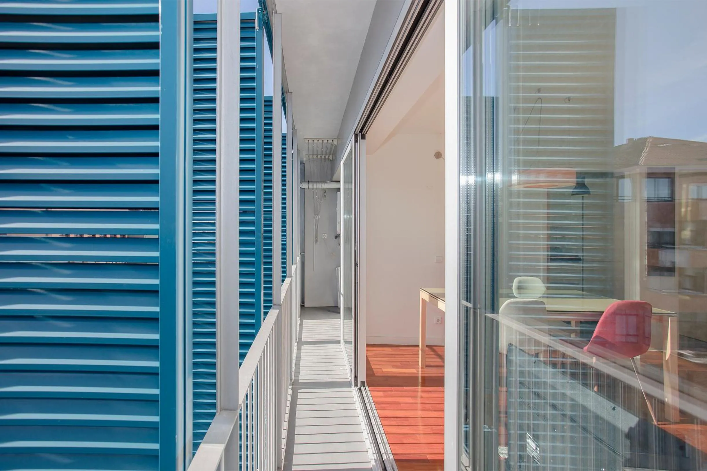 Balcony/Terrace in Liiiving in Porto | Bright Light Apartment