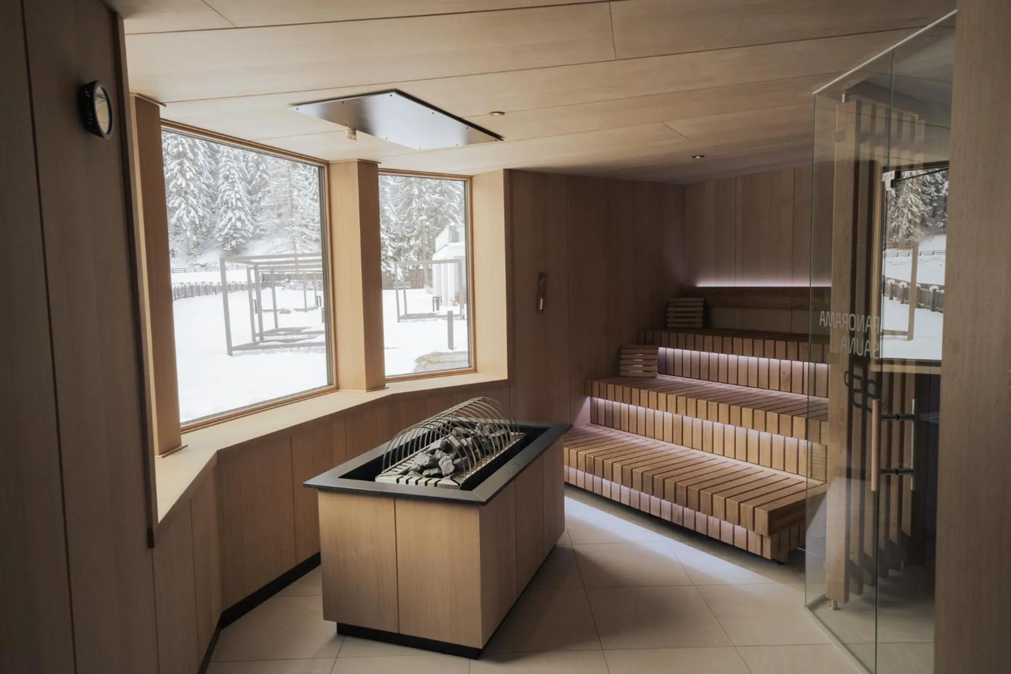 Sauna in Hotel Weisseespitze