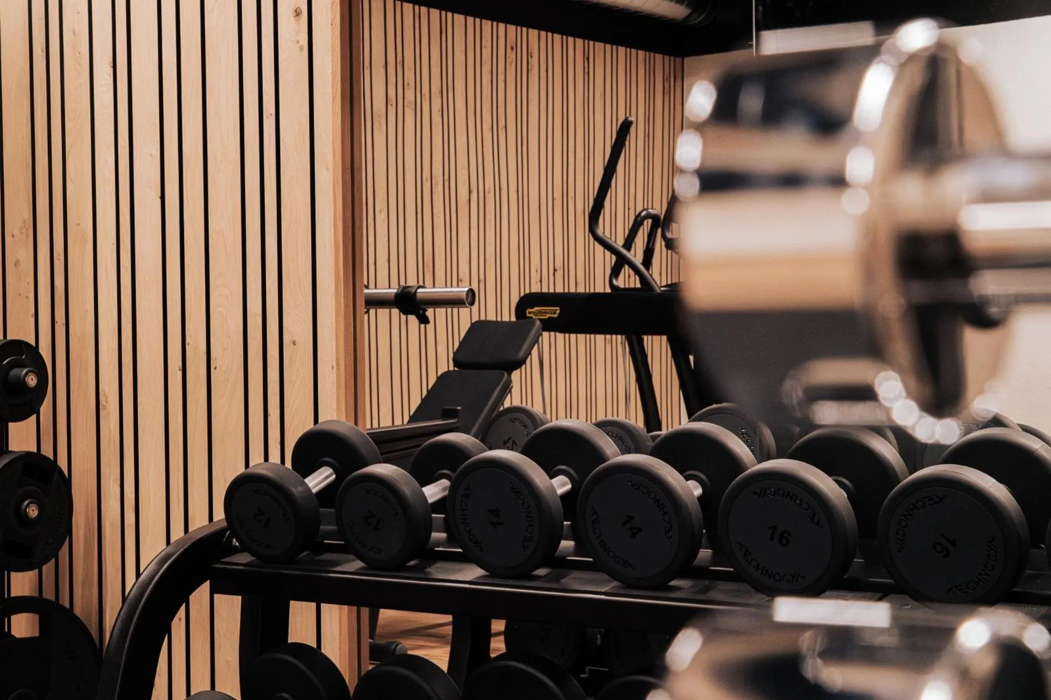 Fitness centre/facilities in Hotel Weisseespitze