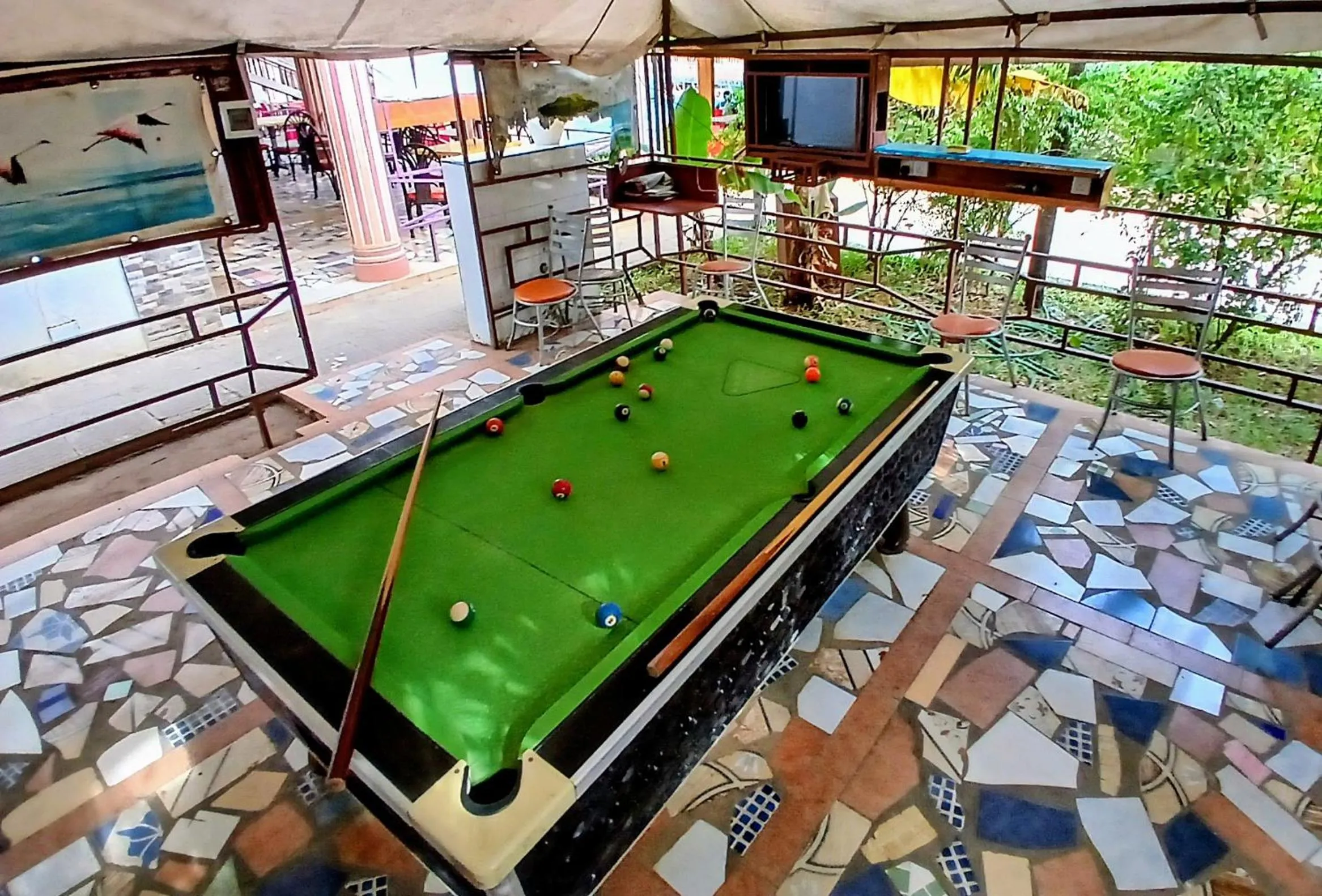Game Room in Premier Guest Residence Hotel