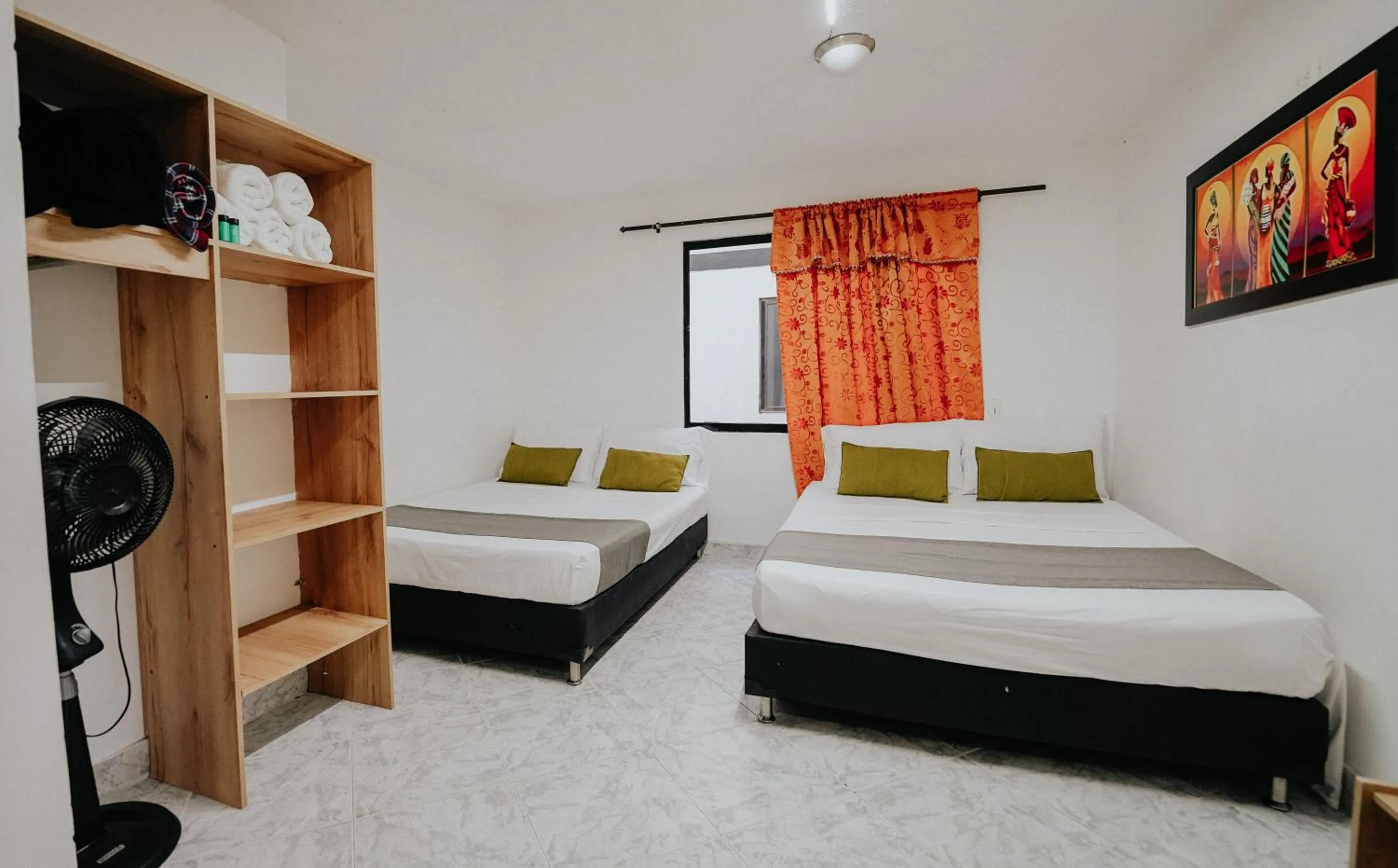 Bed in Hotel Balcones del Estadio