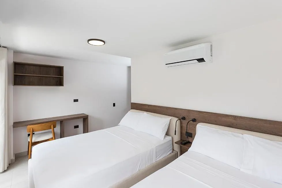 Bed in Hotel Balcones del Estadio